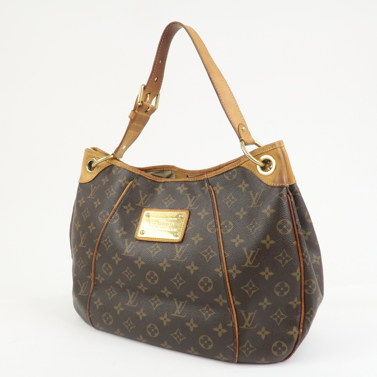 Louis Vuitton Monogram Galliera PM Shoulder Bag Brown M56382