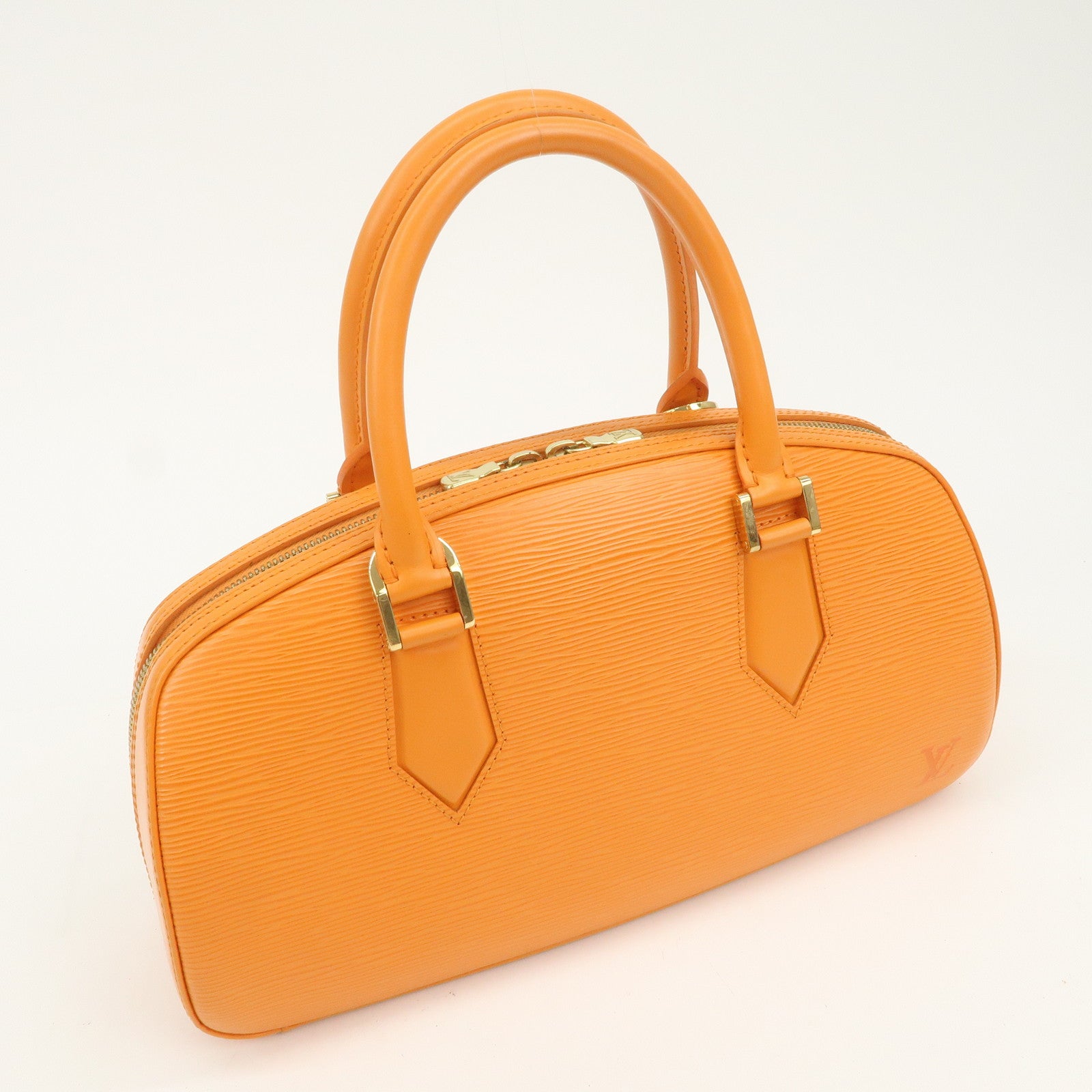 Louis Vuitton Epi Leather Jasmine Hand Bag Mandarin M5208H