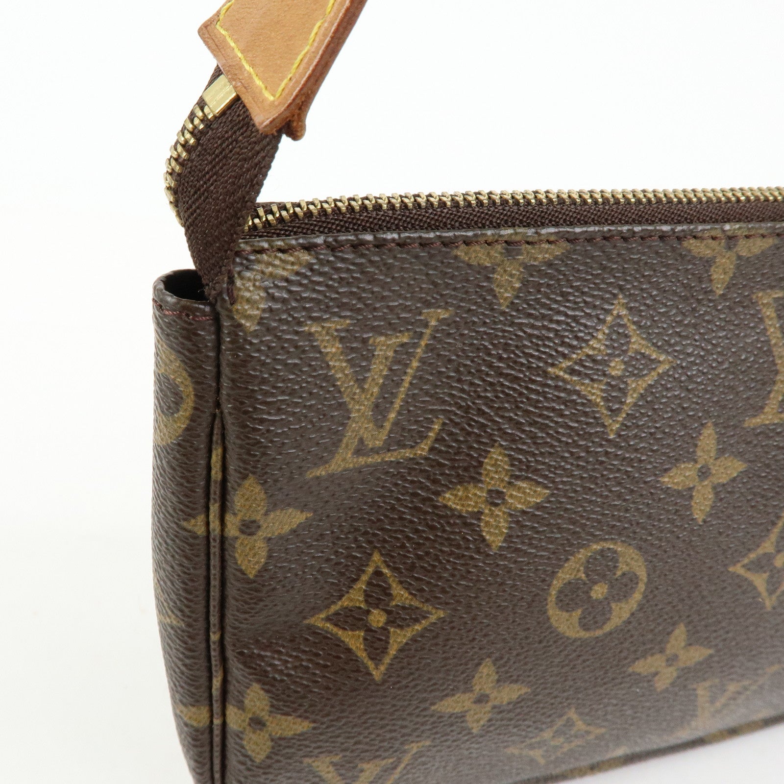Louis Vuitton Monogram Pochette Accessoires Pouch Hand Bag M51980