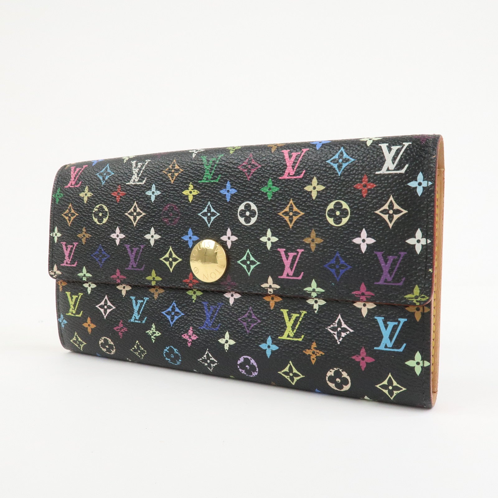 Louis Vuitton Monogram MultiColor Portefeuille Sarah Wallet M9353