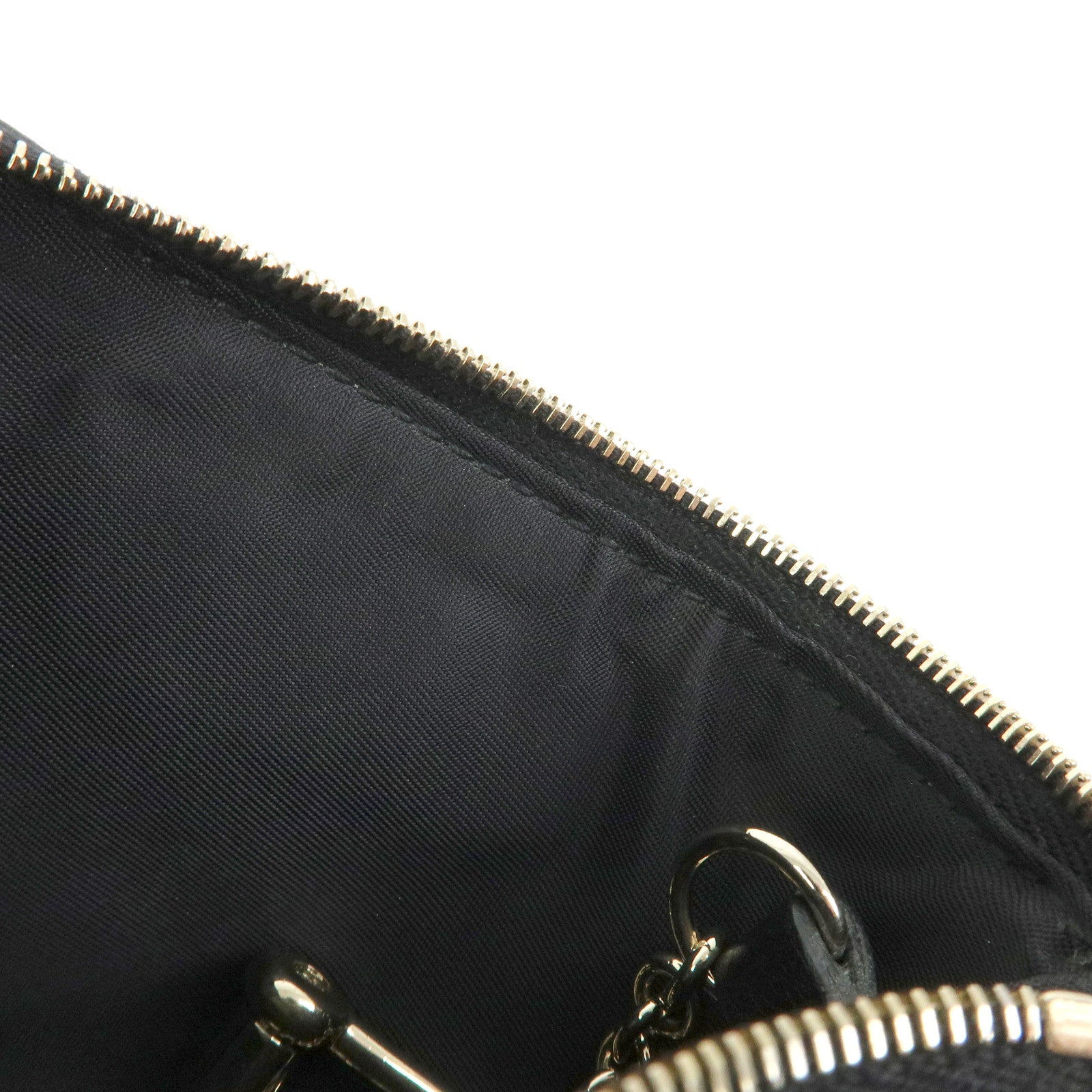 GUCCI Micro Guccissima Leather Coin Case Key Case Black 544248