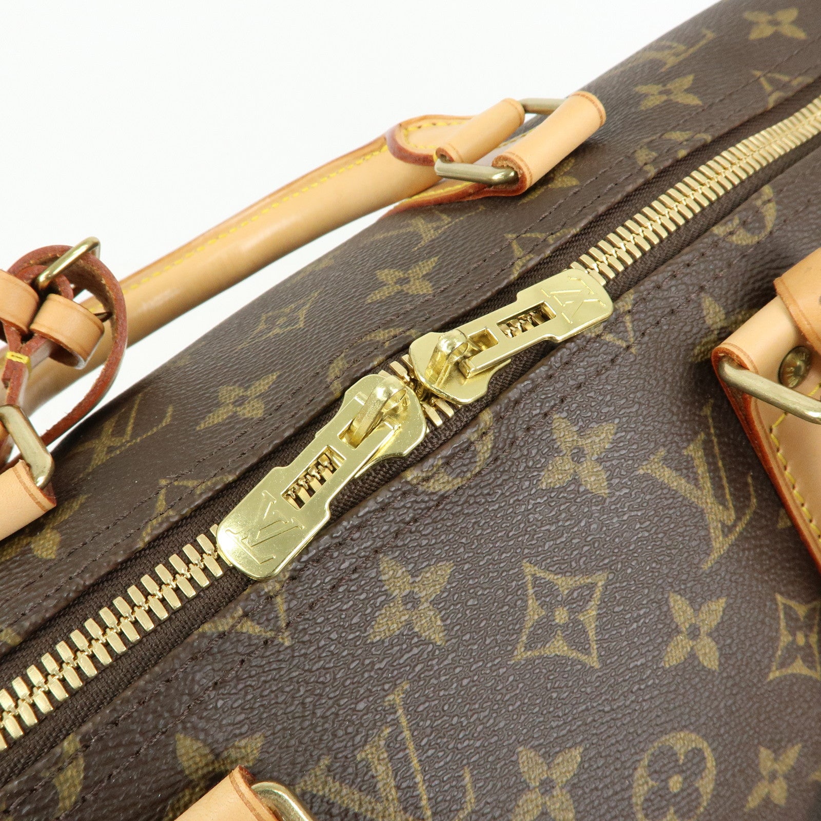 Louis Vuitton Monogram Keep All Bandouliere 50 Boston Bag M41416