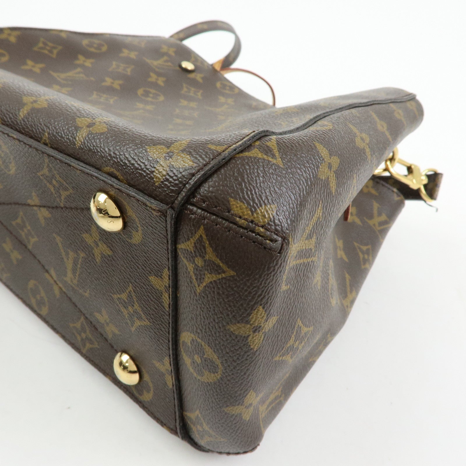 Louis Vuitton Monogram Montaigne BB 2Way Bag Hand Bag Brown M41055
