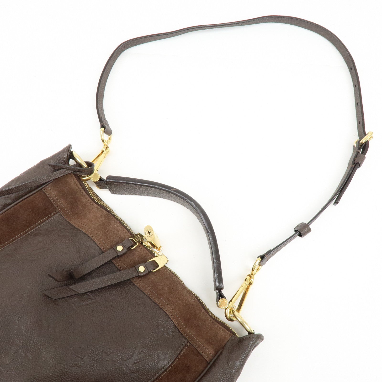 Louis Vuitton Monogram Empreinte Audacieuse PM Hand Bag M94175