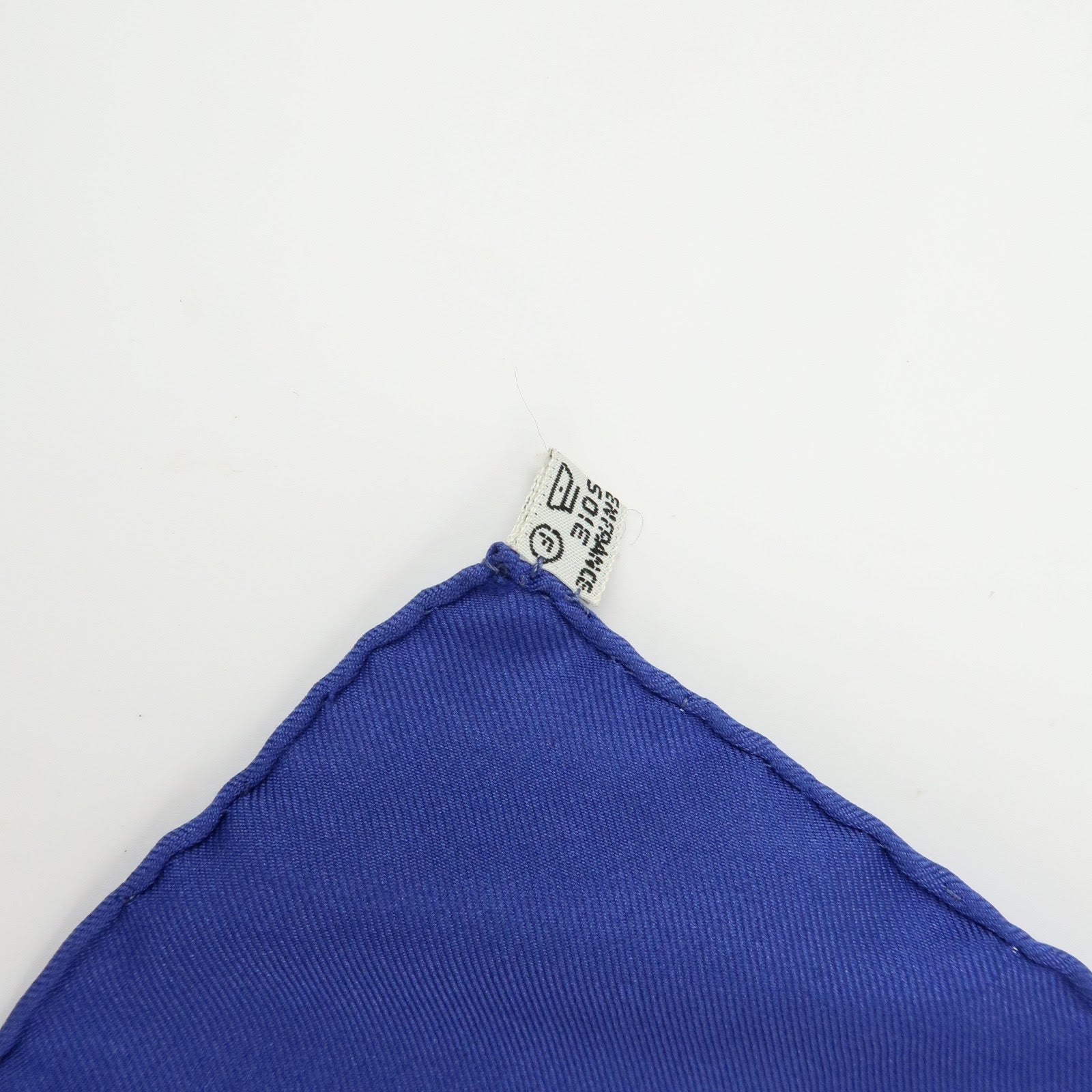 HERMES Carre 90 Set of 2 Silk 100% Scarf Navy Beige Brown