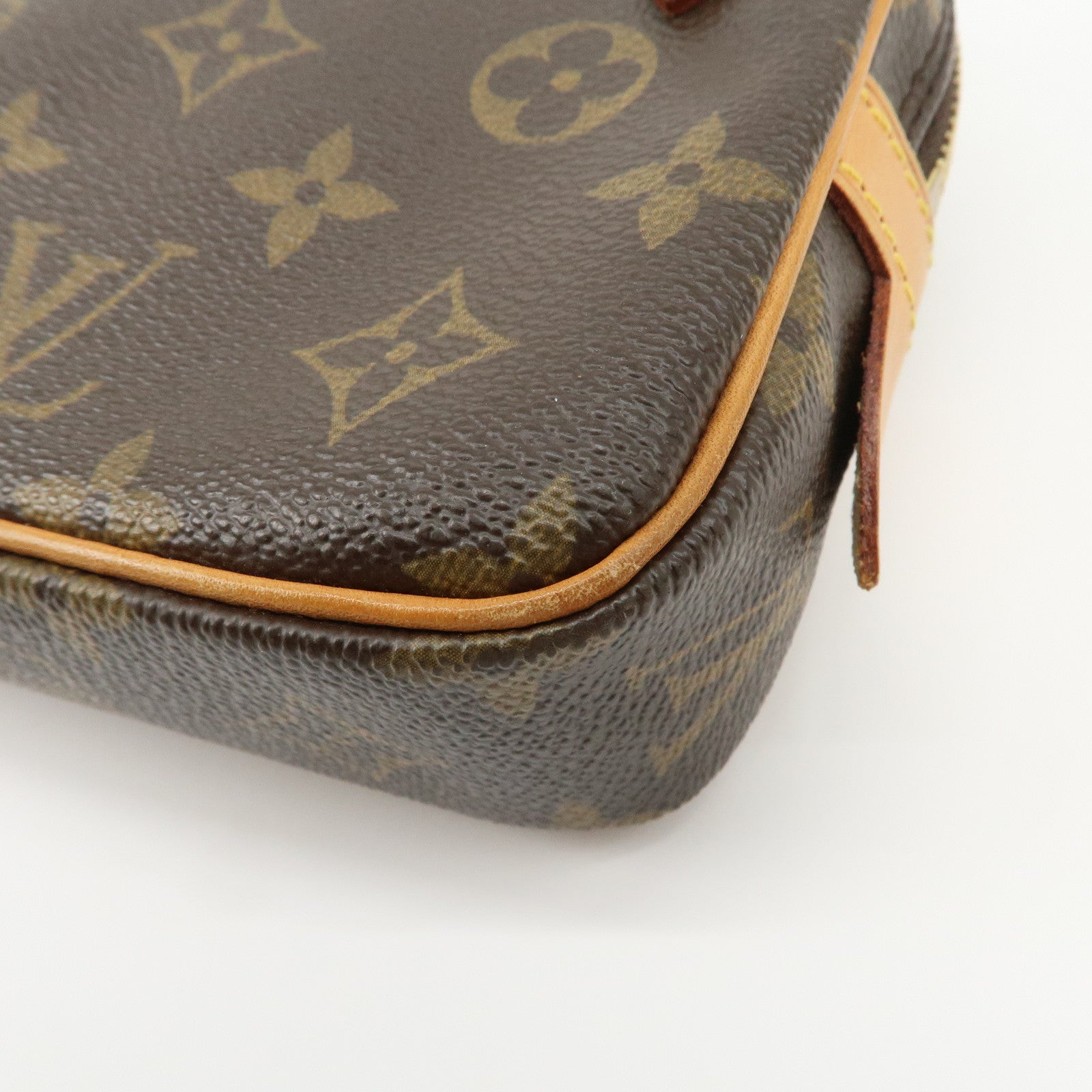 Louis Vuitton Monogram Pochette Marly Bandouliere Bag Brown M51828