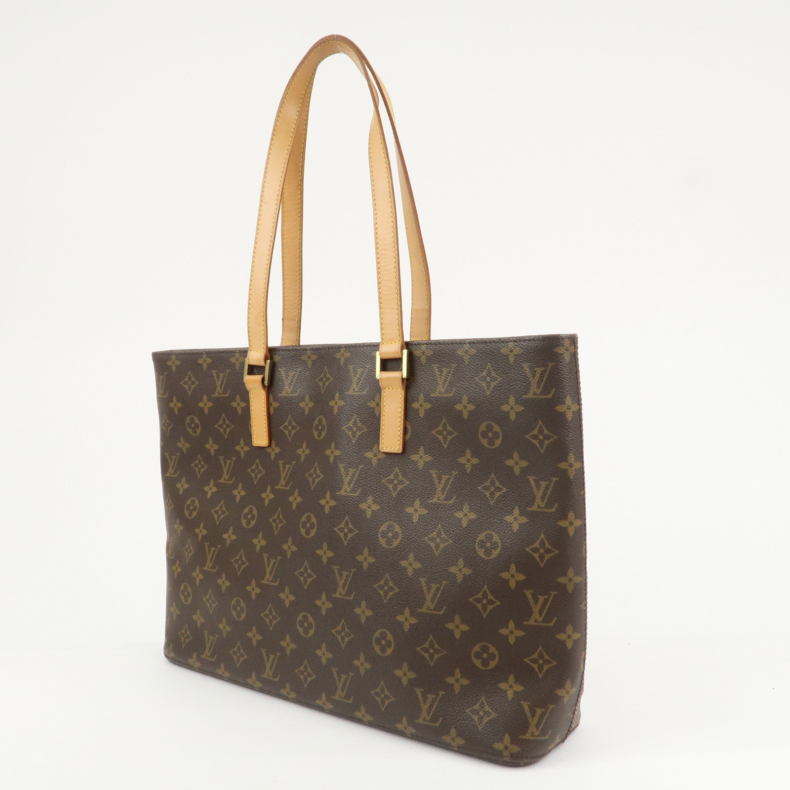 Louis Vuitton Monogram Luco Tote Bag Shoulder Bag Brown M51155