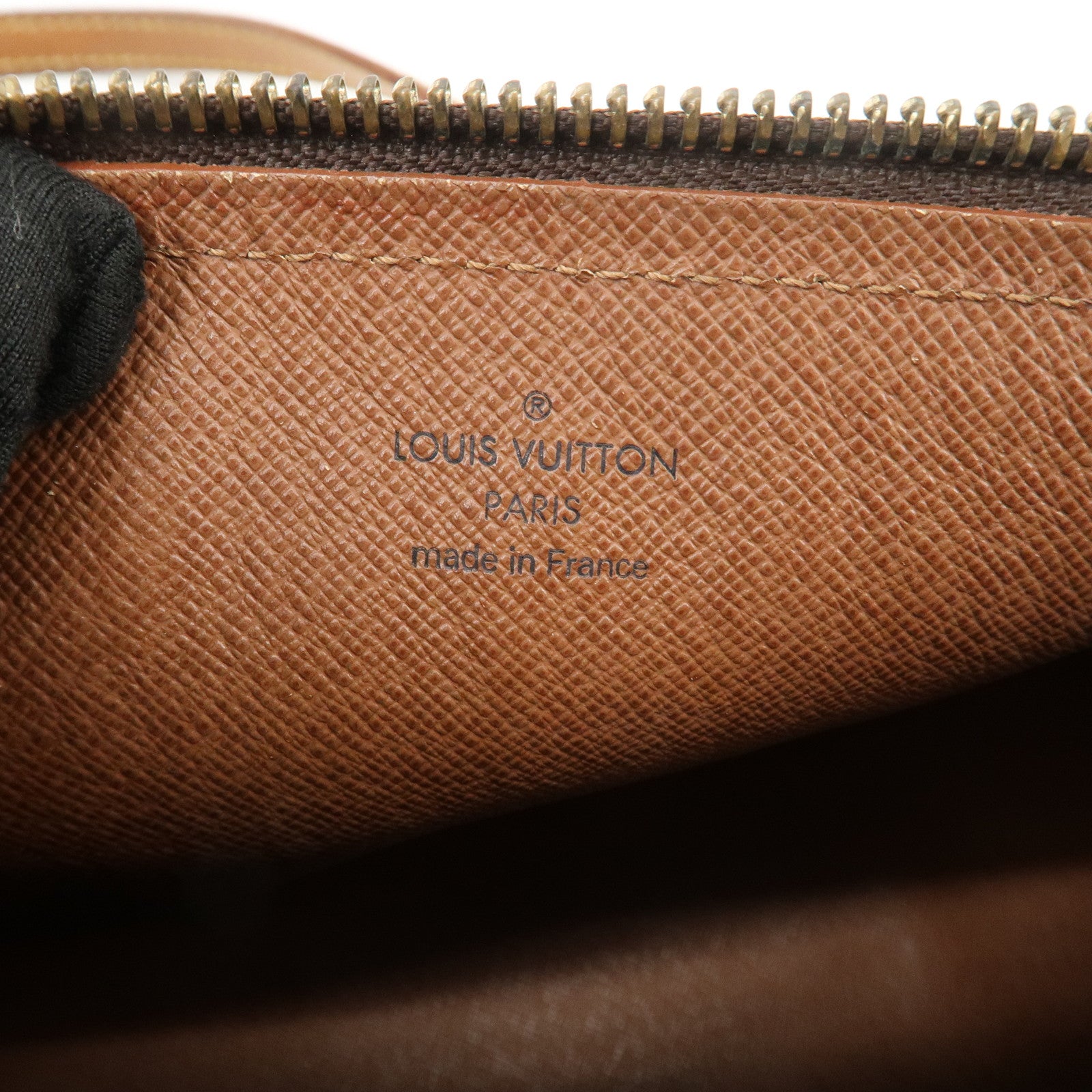 Louis Vuitton Monogram Papillon 30 Hand Bag Brown M51385