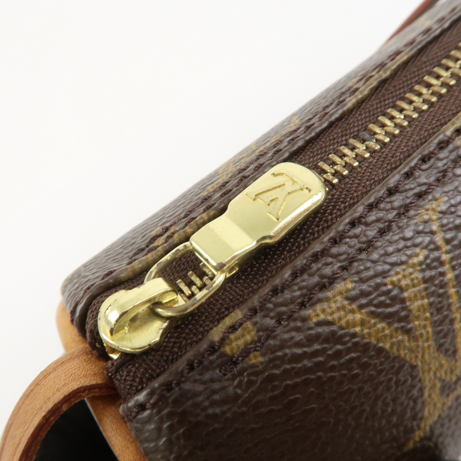 Louis Vuitton Monogram Mini Pouch for Papillon Bag Brown