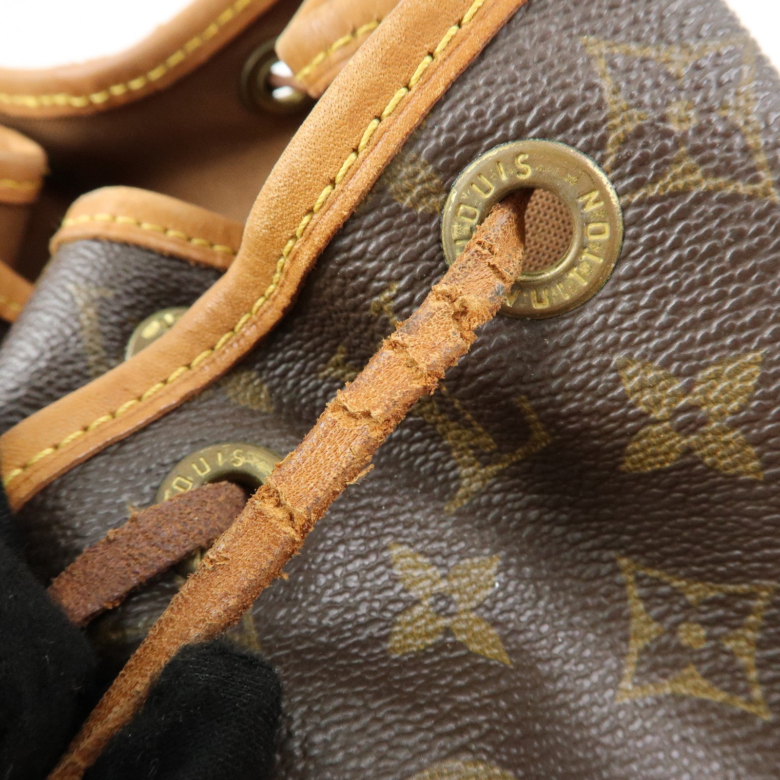 Louis Vuitton Monogram Montsouris MM Backpack Brown M51136