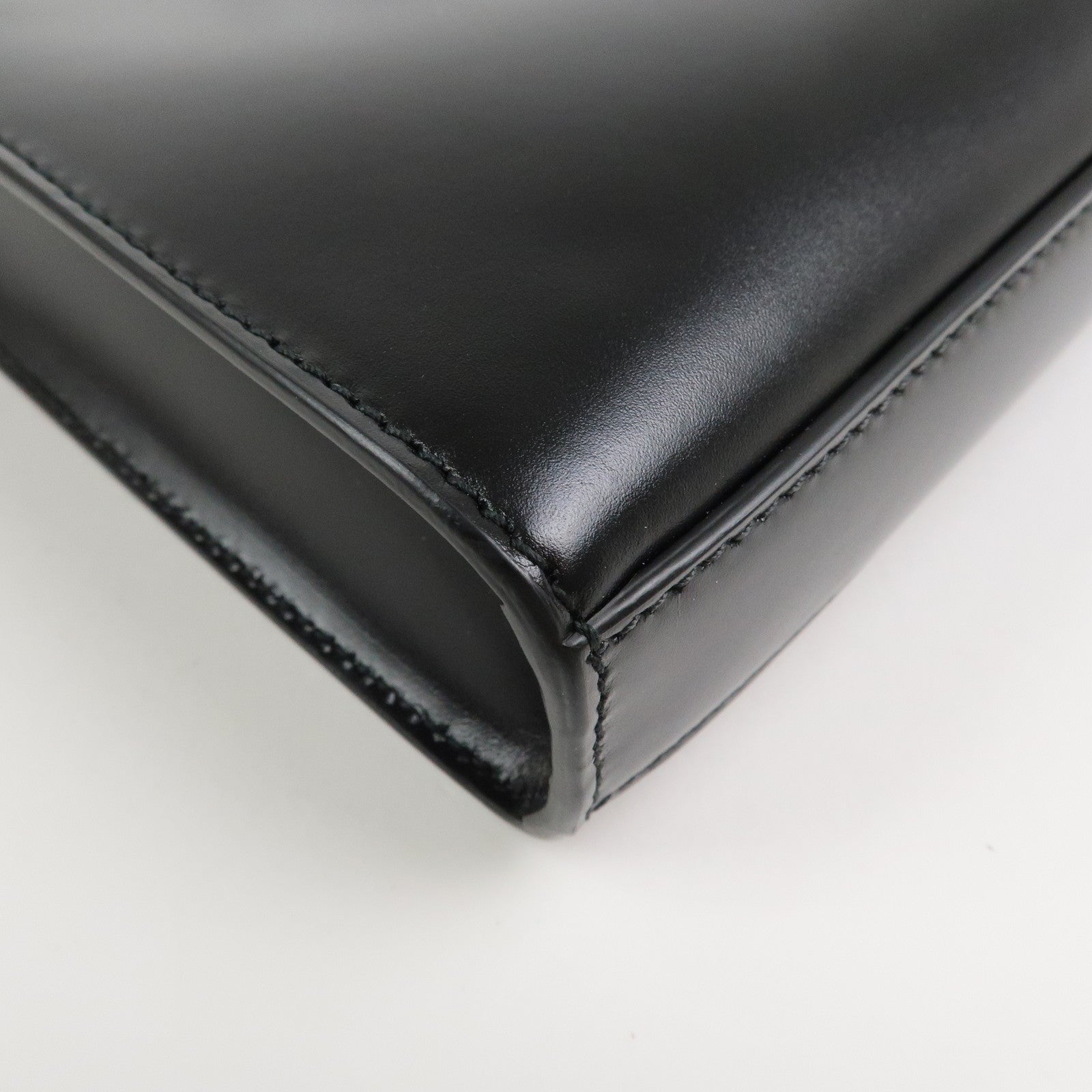 JIL SANDER Tangle Leather Small Shoulder Bag Crossbody Bag Black