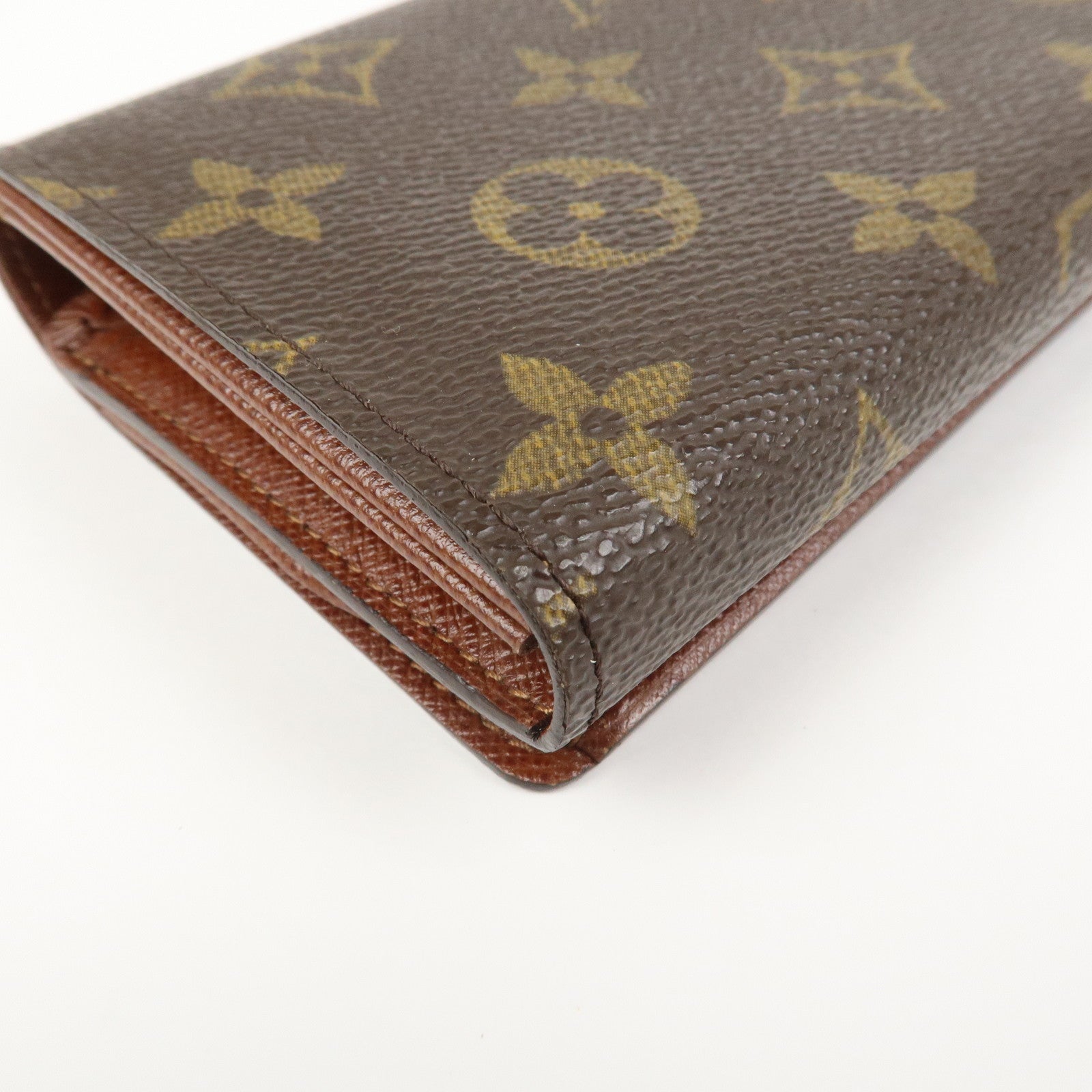 Louis Vuitton Monogram Porte Monnaie Billet Tresor Wallet M61730