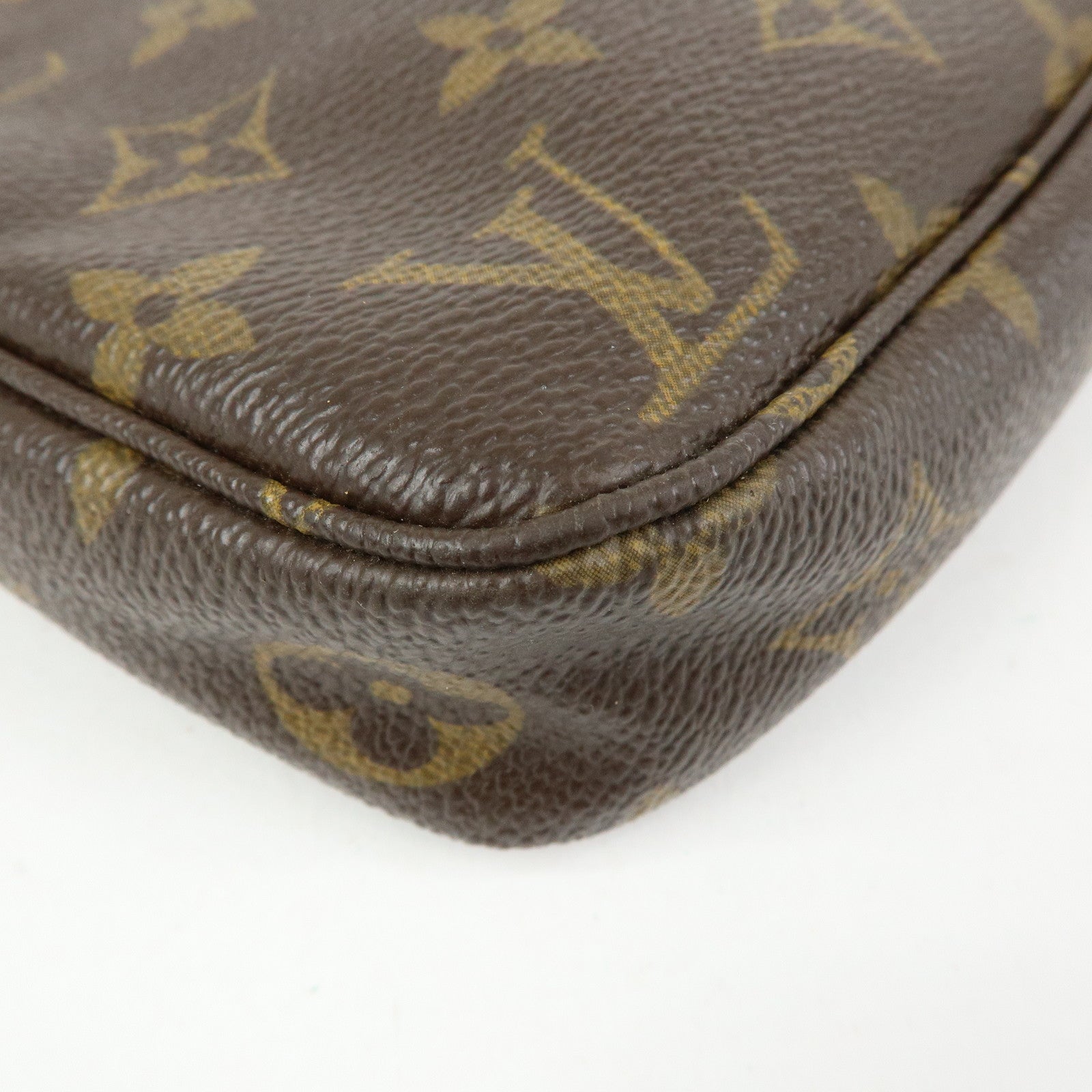 Louis Vuitton Monogram Pochette Accessoires Pouch Hand Bag M51980
