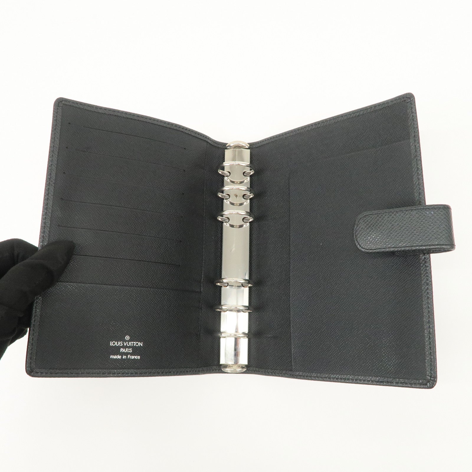 Louis Vuitton Taiga Agenda MM Planner Cover Ardoise R20222