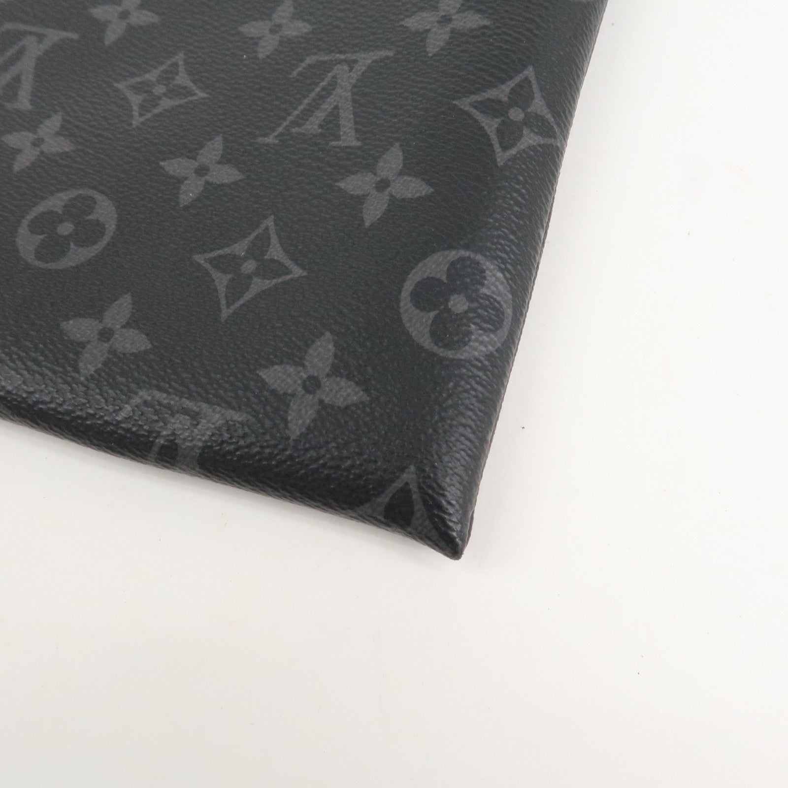 Louis Vuitton Monogram Eclipse Pochette Discovery Clutch Bag M62291