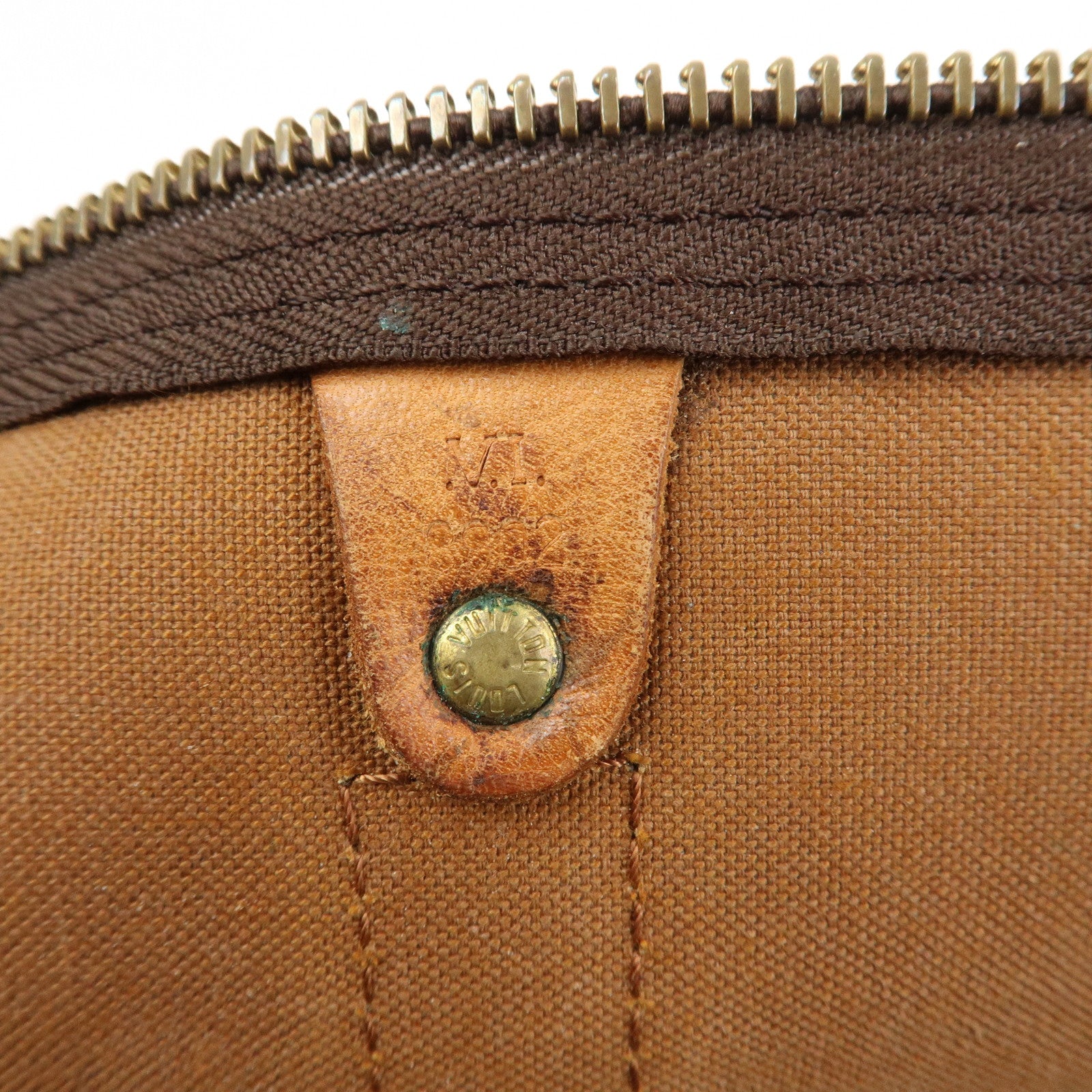 Louis Vuitton Monogram Keep All Bandouliere 55 Boston Bag M41414