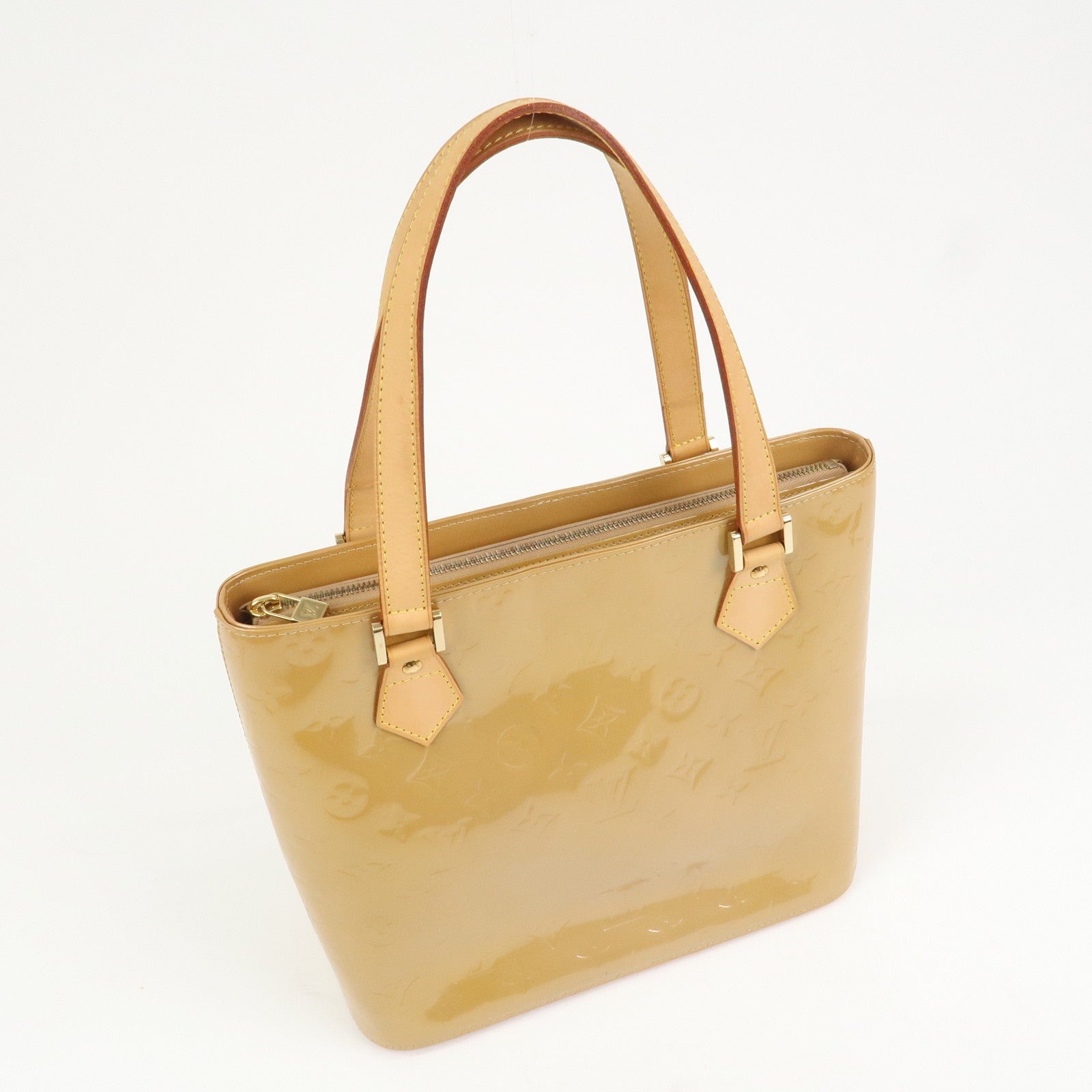 Louis Vuitton Monogram Vernis Houston Noisette Tote Bag M91340