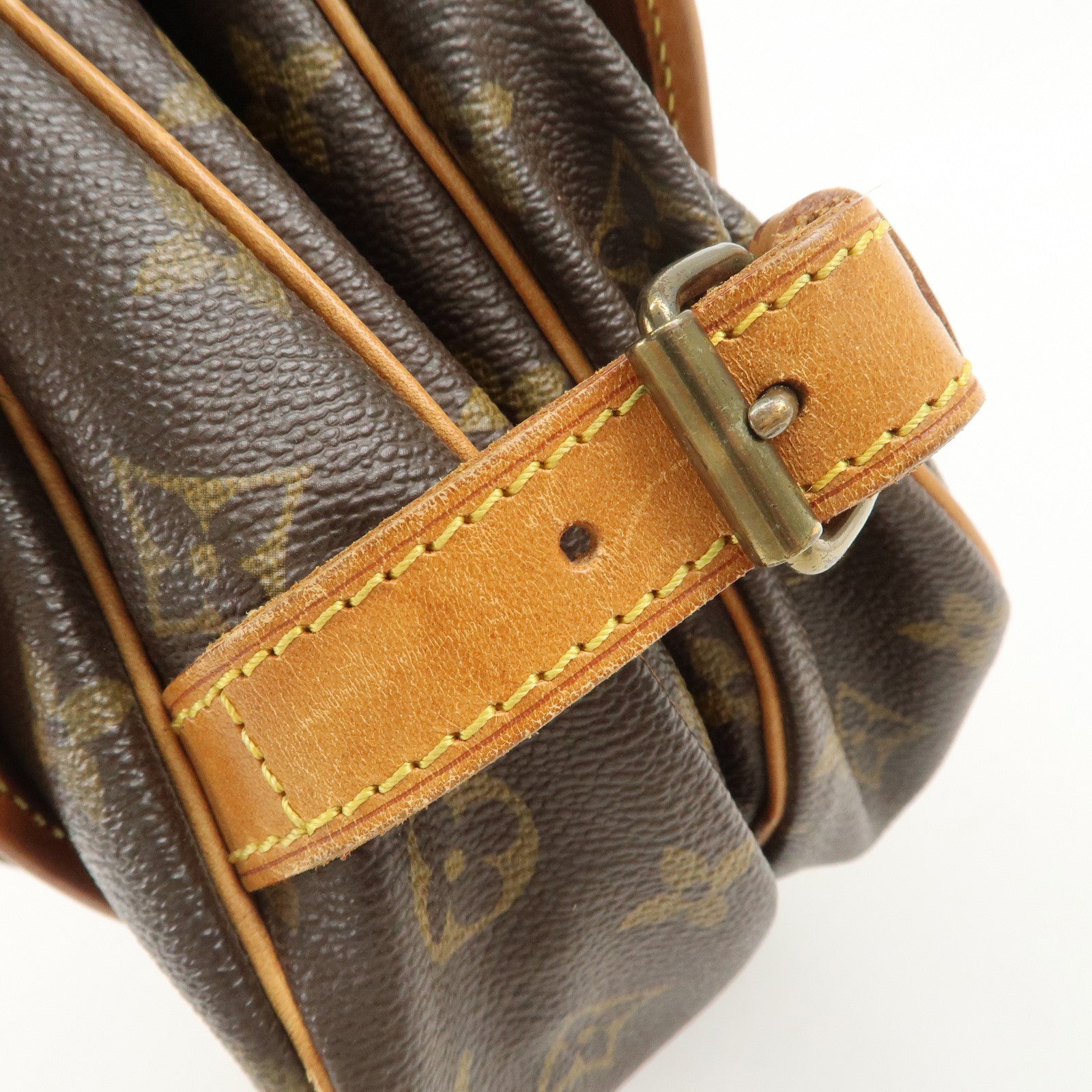 Louis Vuitton Monogram Saumur 30 Shoulder Bag Brown M42256