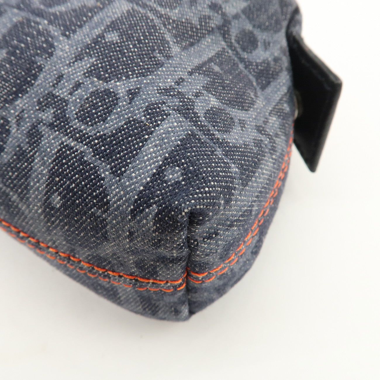 Christian Dior Trotter Flight Line Denim Pouch Cosmetic Pouch