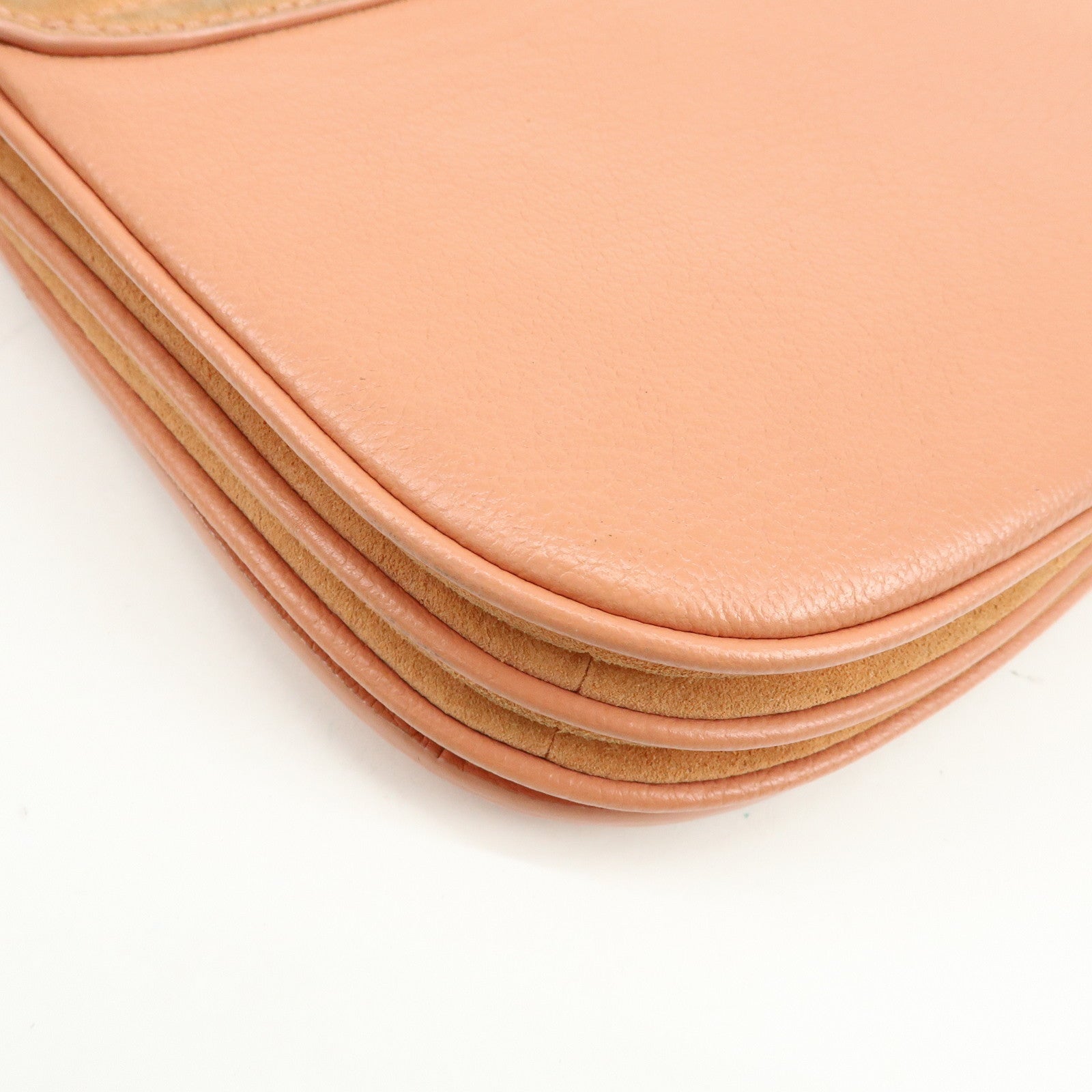 Chloe See By Chloe Joan Suede Leather Shoulder Crossbody Bag Pink