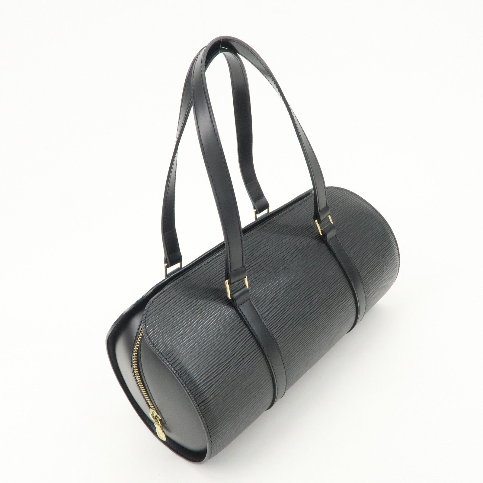 Louis Vuitton Epi Soufflot Hand Bag Shoulder Bag Noir M52862