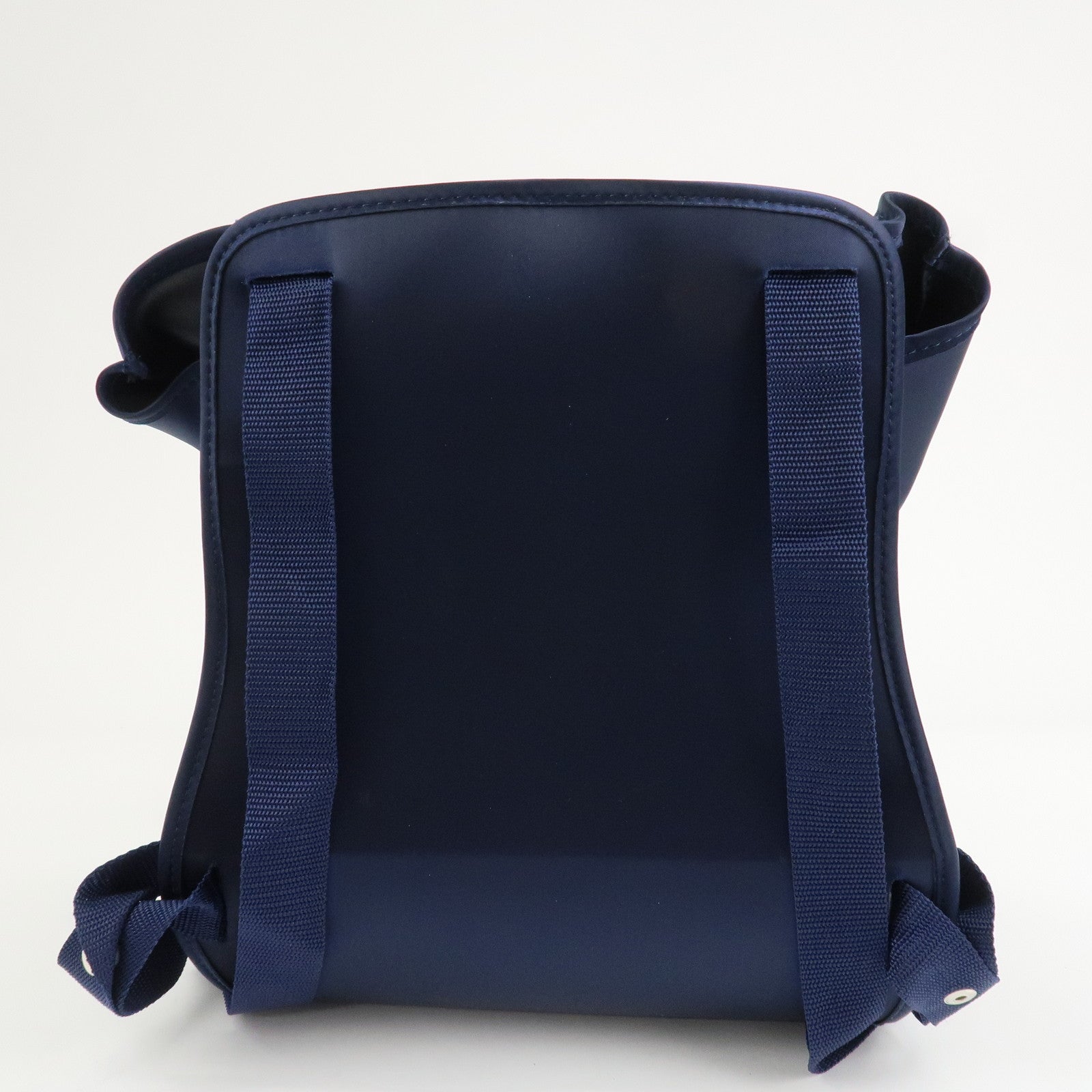 HERMES Nylon Sherpa Journey In The Land Of Stars 1999 Backpack Navy