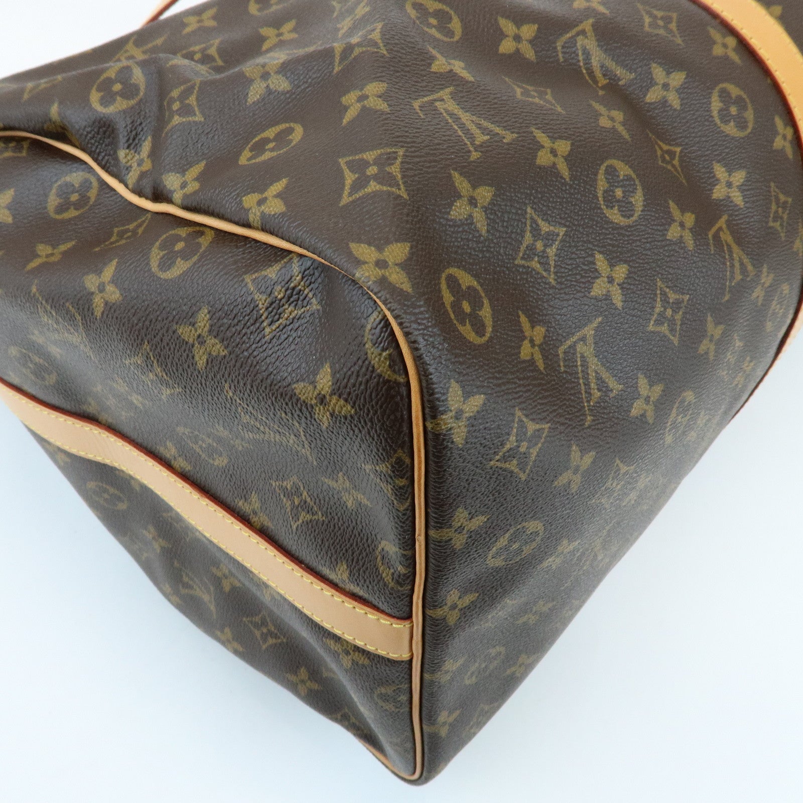 Louis Vuitton Monogram Keep All Bandouliere 60 Boston Bag M41412