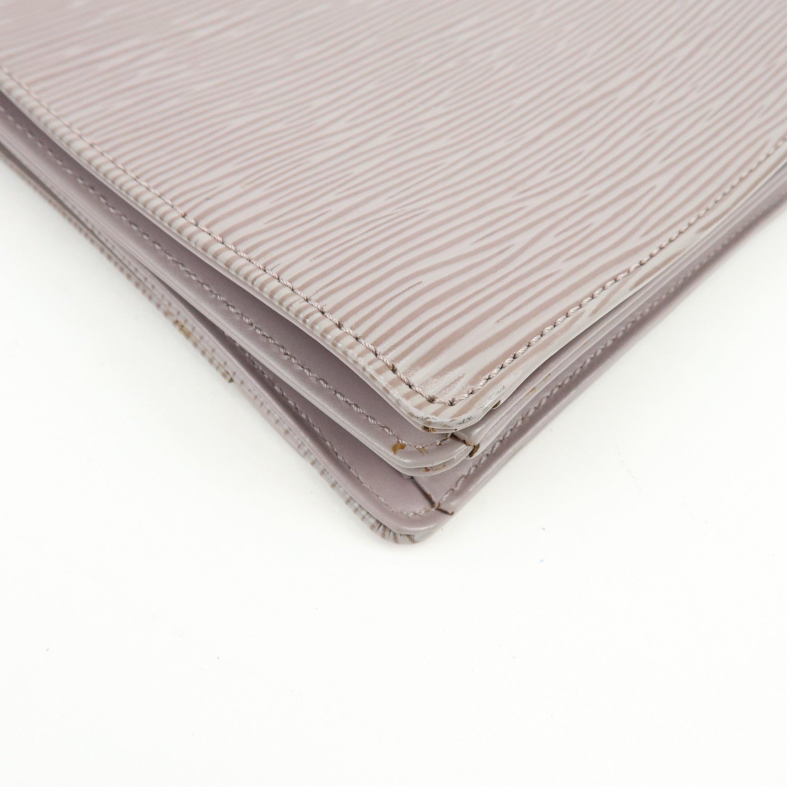 Louis Vuitton Epi Biarritz Leather Shoulder Bag Pepper M5293C