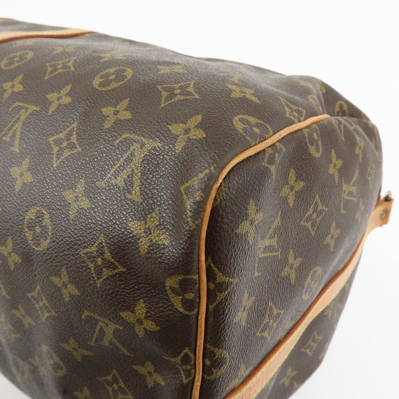 Louis Vuitton Monogram Keep All Bandouliere 55 Boston Bag M41414