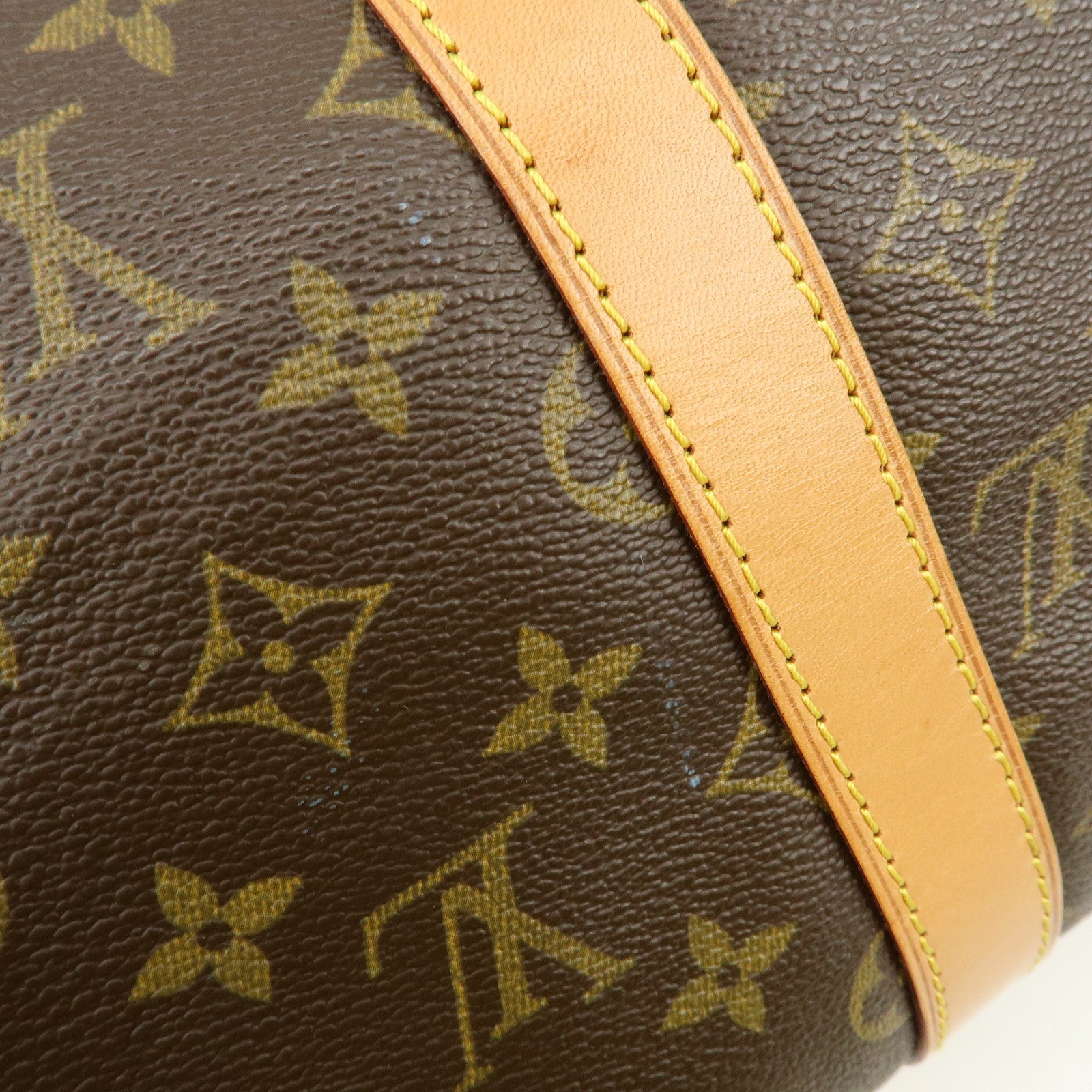 Louis Vuitton Monogram Keep All Bandouliere 50 Boston Bag M41416