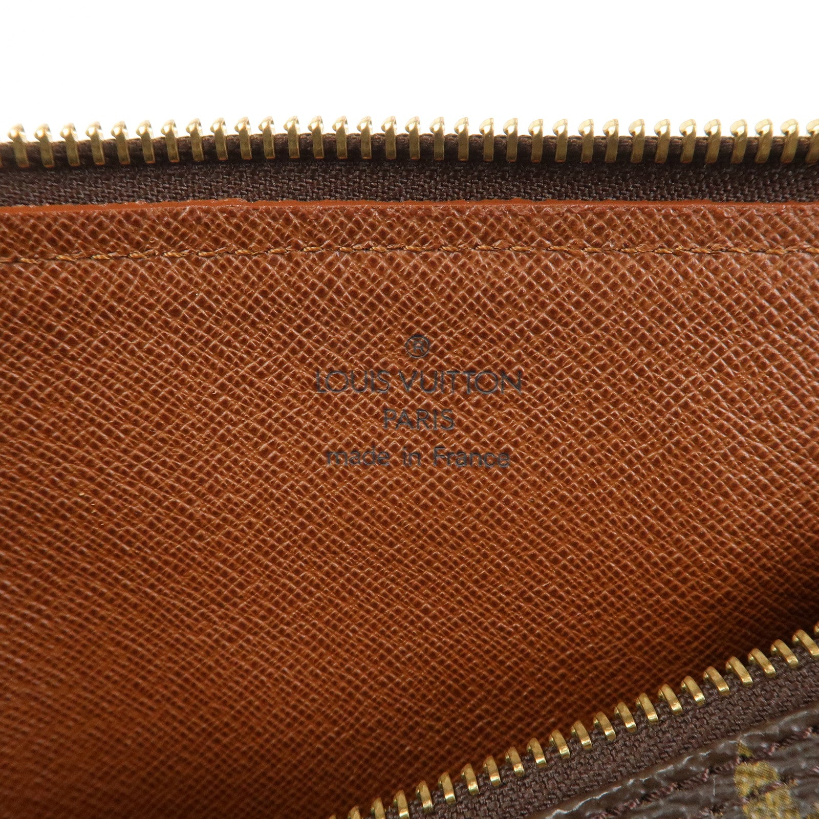 Louis Vuitton Monogram Papillon 30 Hand Bag Brown M51385