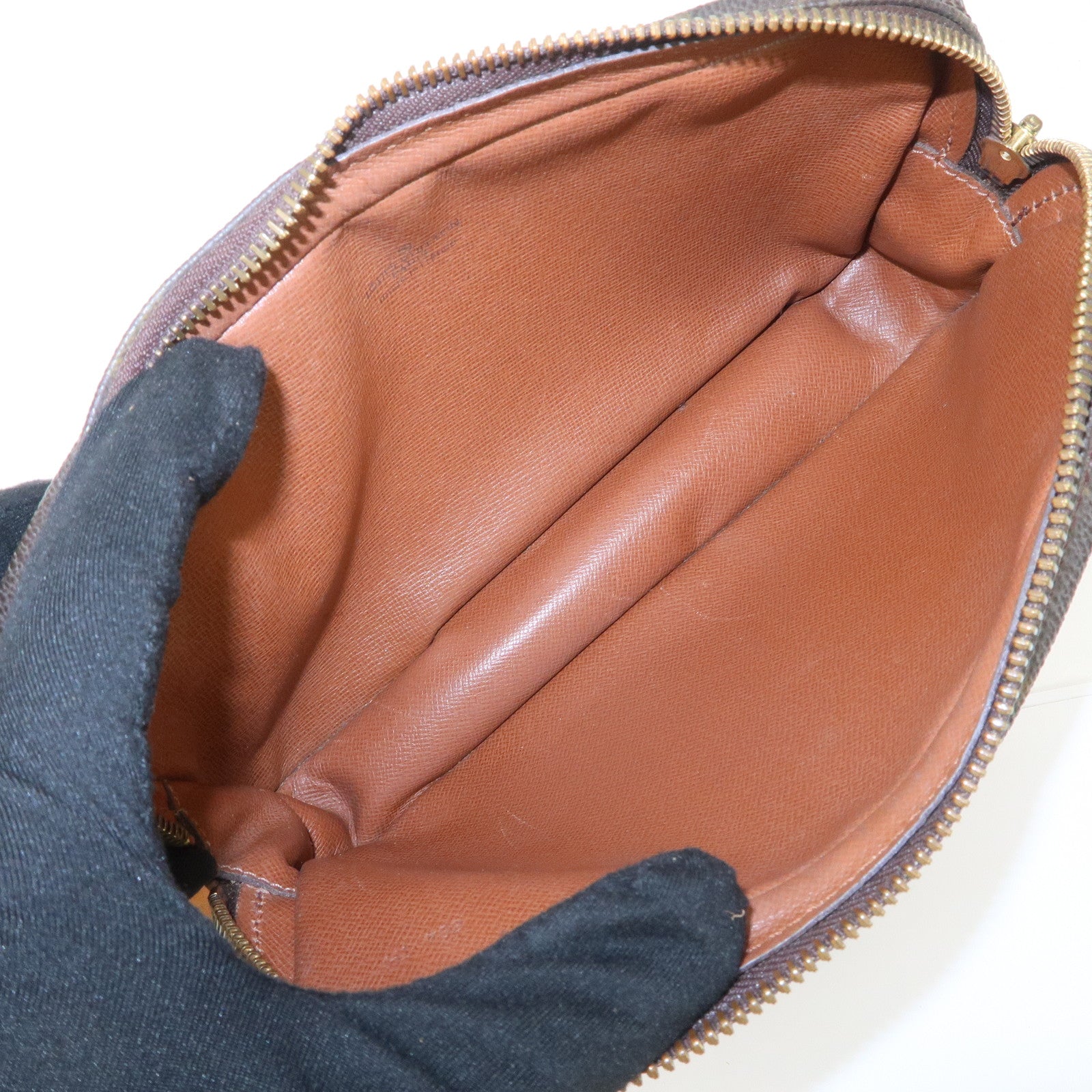 Louis Vuitton Monogram Pochette Marly Bandouliere Bag Brown M51828