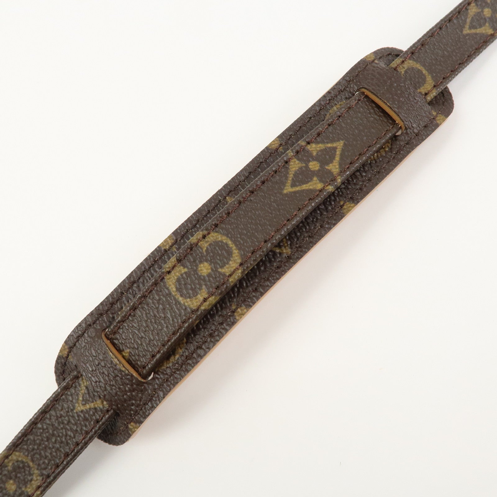 Louis Vuitton Monogram Adjustable Shoulder Strap Brown 120cm J52315