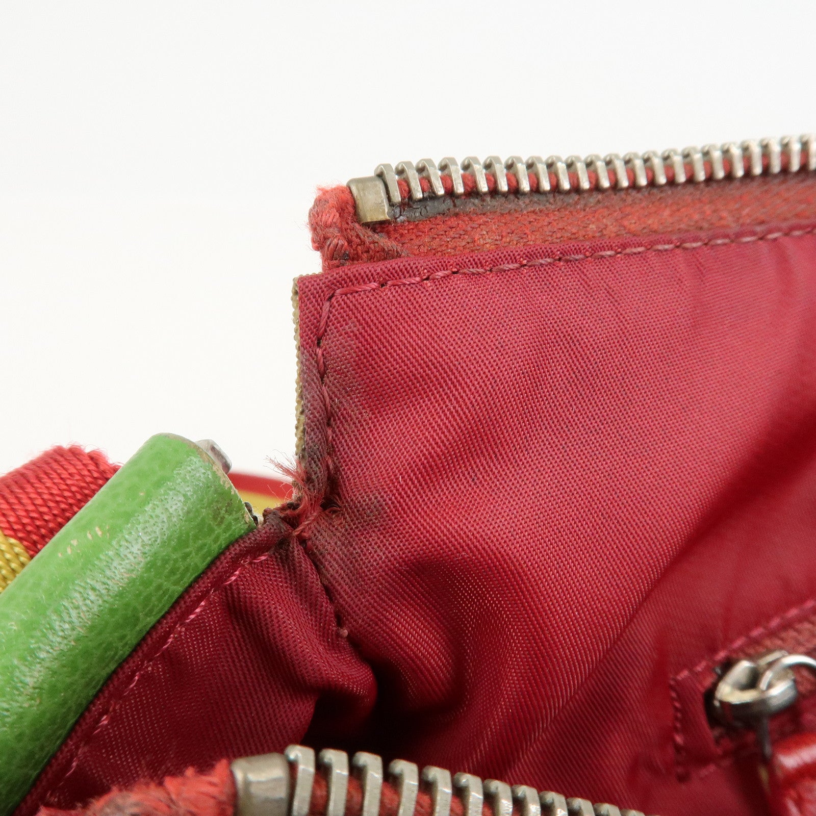 Christian Dior Rasta Trotter PVC Canvas Shoulder Bag Crossbody Bag