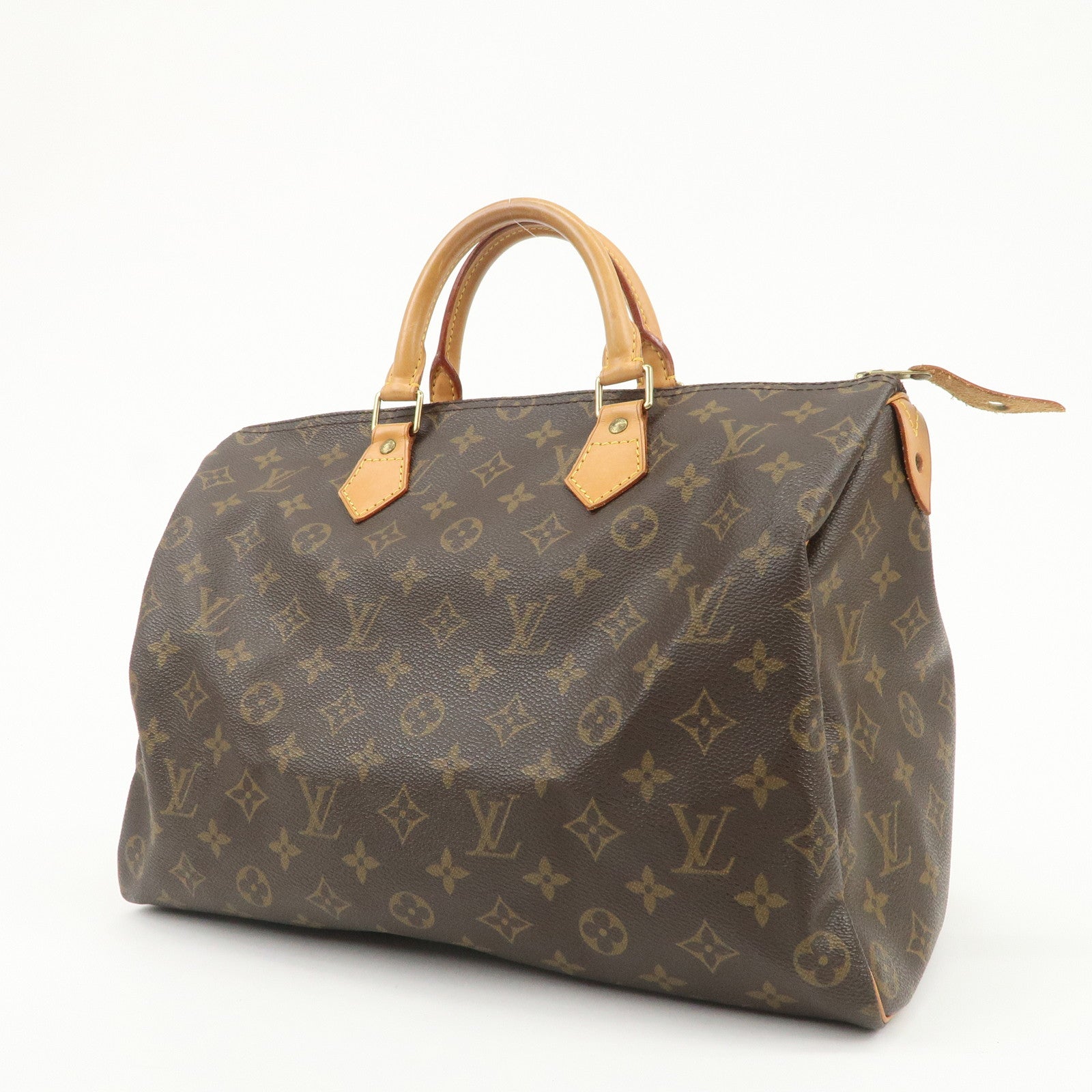Louis Vuitton Monogram Speedy 35 Boston Bag Hand Bag M41524