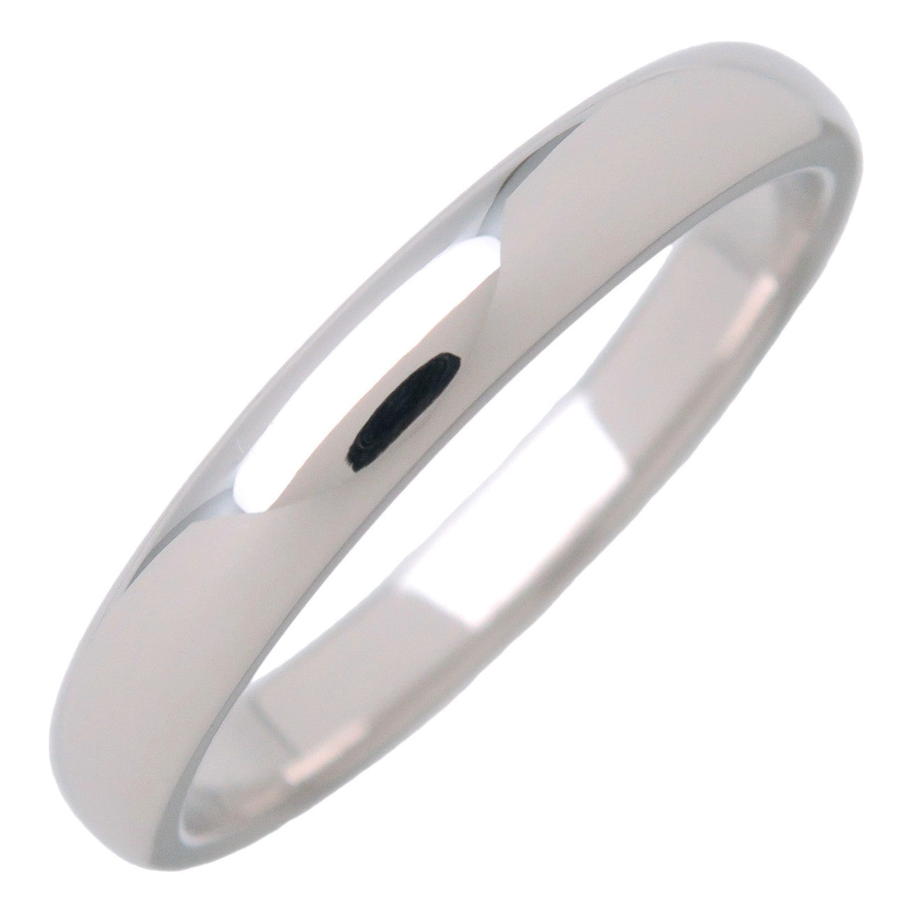 Tiffany & Co Classic Band Ring PT950 US6.5 EU53 HK14 Platinum