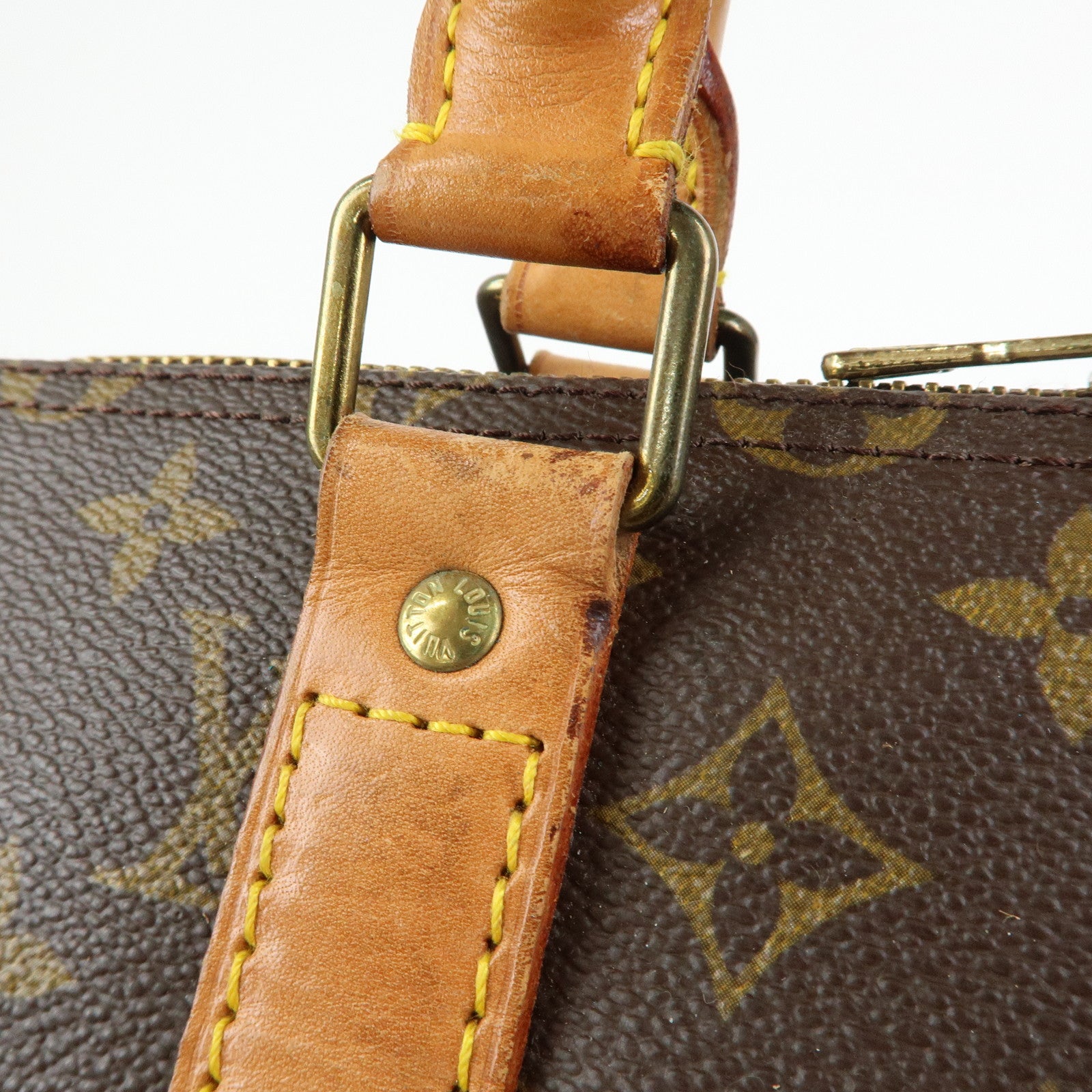 Louis Vuitton Monogram Keep All 55 Boston Bag Brown M41424