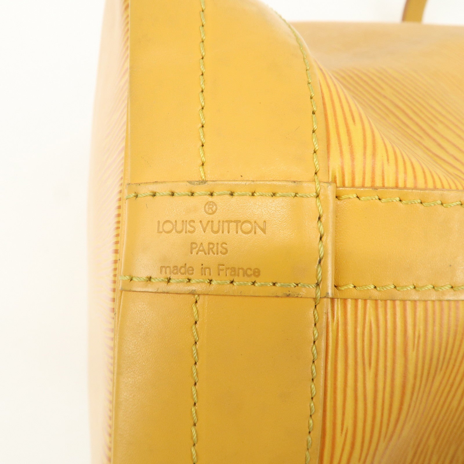 Louis Vuitton Epi Noe Leather Shoulder Bag Tassili Yellow M44009