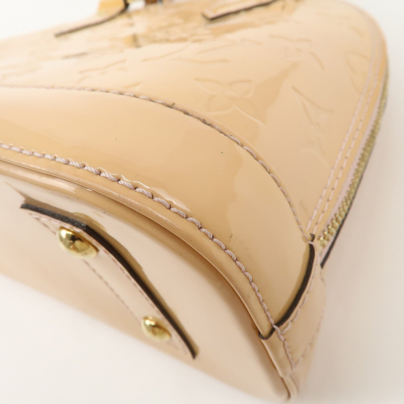 Louis Vuitton Monogram Vernis Alma BB 2Way Hand Shoulder Bag M90064 Used