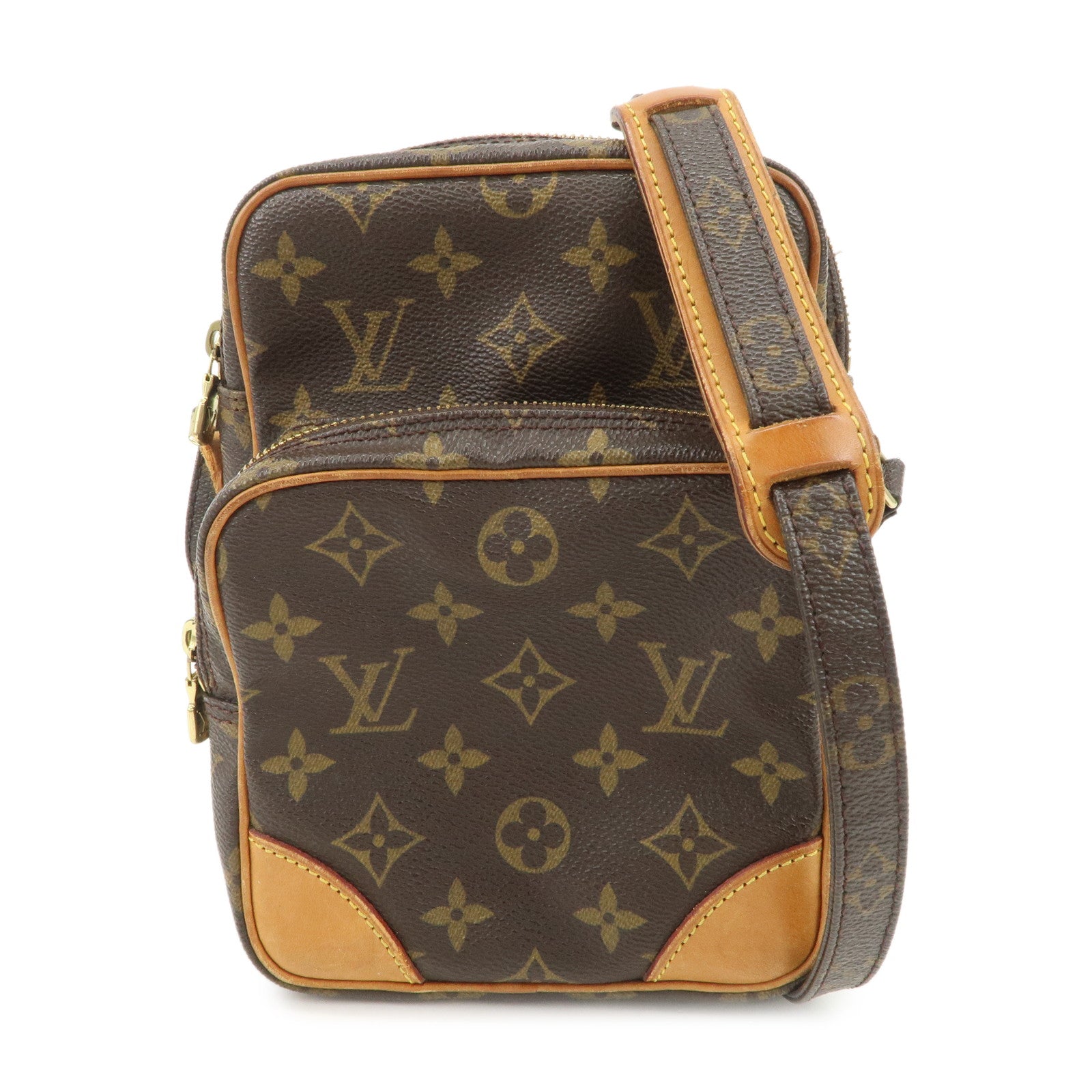 Louis Vuitton Monogram Amazone Shoulder Bag Brown M45236