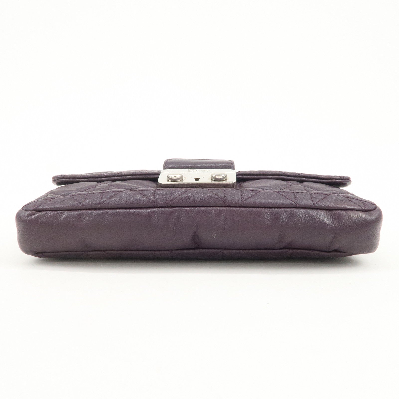 Christian Dior Cannage Shoulder Bag Crossbody Bag 007-LU-0130