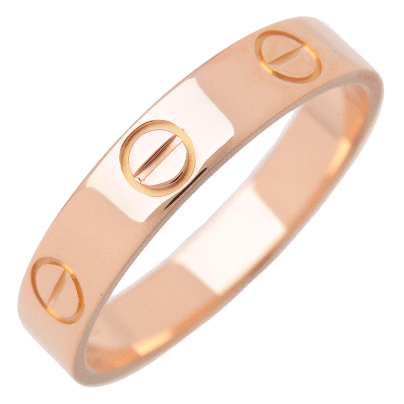 Cartier Mini Love Ring K18 750PG Rose Gold #51 US5.5-6 EU51 HK12.5