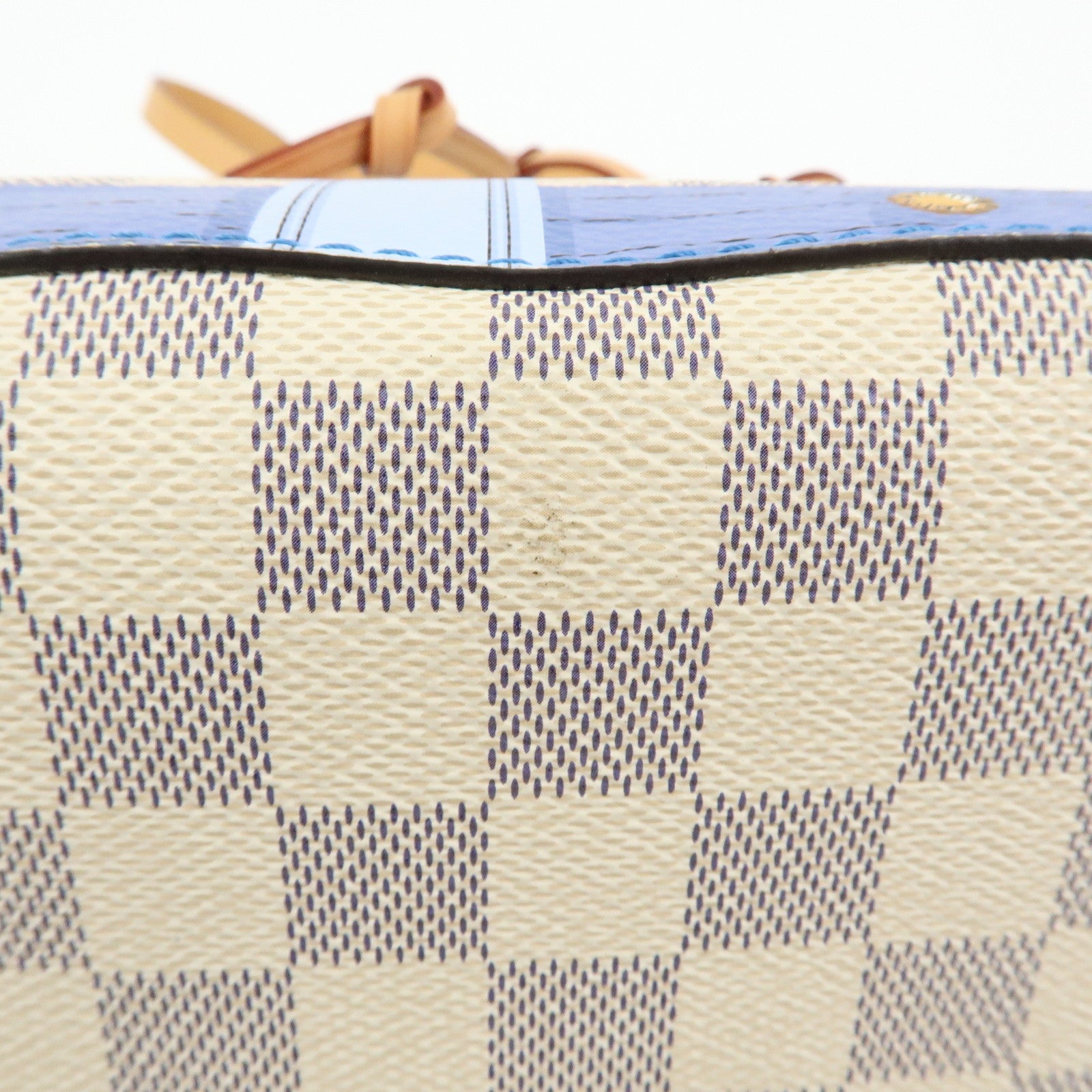 Louis Vuitton Damier Azur Neo Noe Hand Bag Trunk Collection N41066