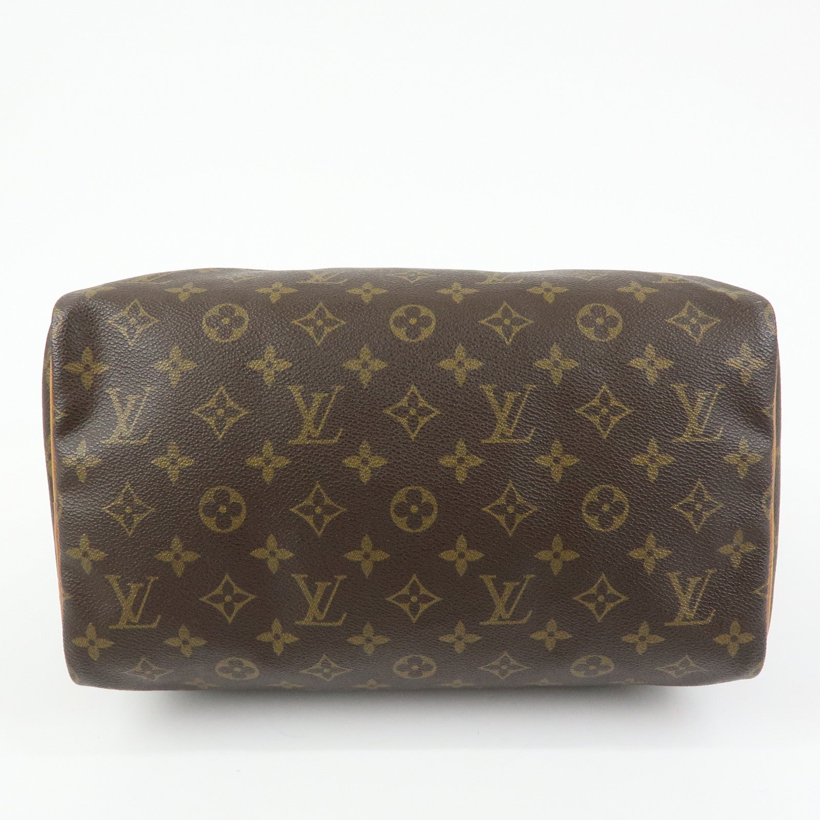 Louis Vuitton Monogram Speedy 30 Boston Bag Hand Bag Brown M41526
