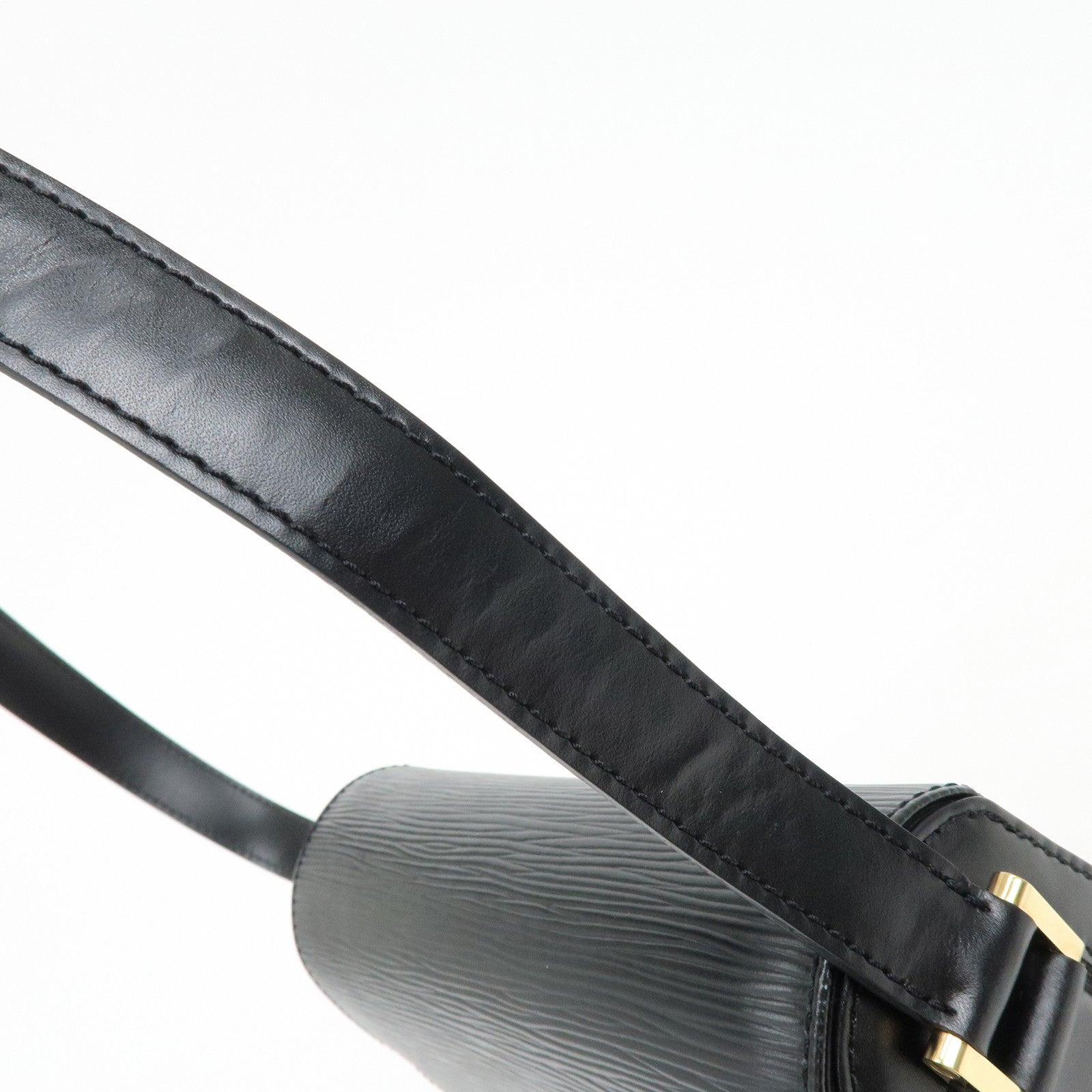Louis Vuitton Epi Buci Shoulder Bag Hand Bag Noir M52202