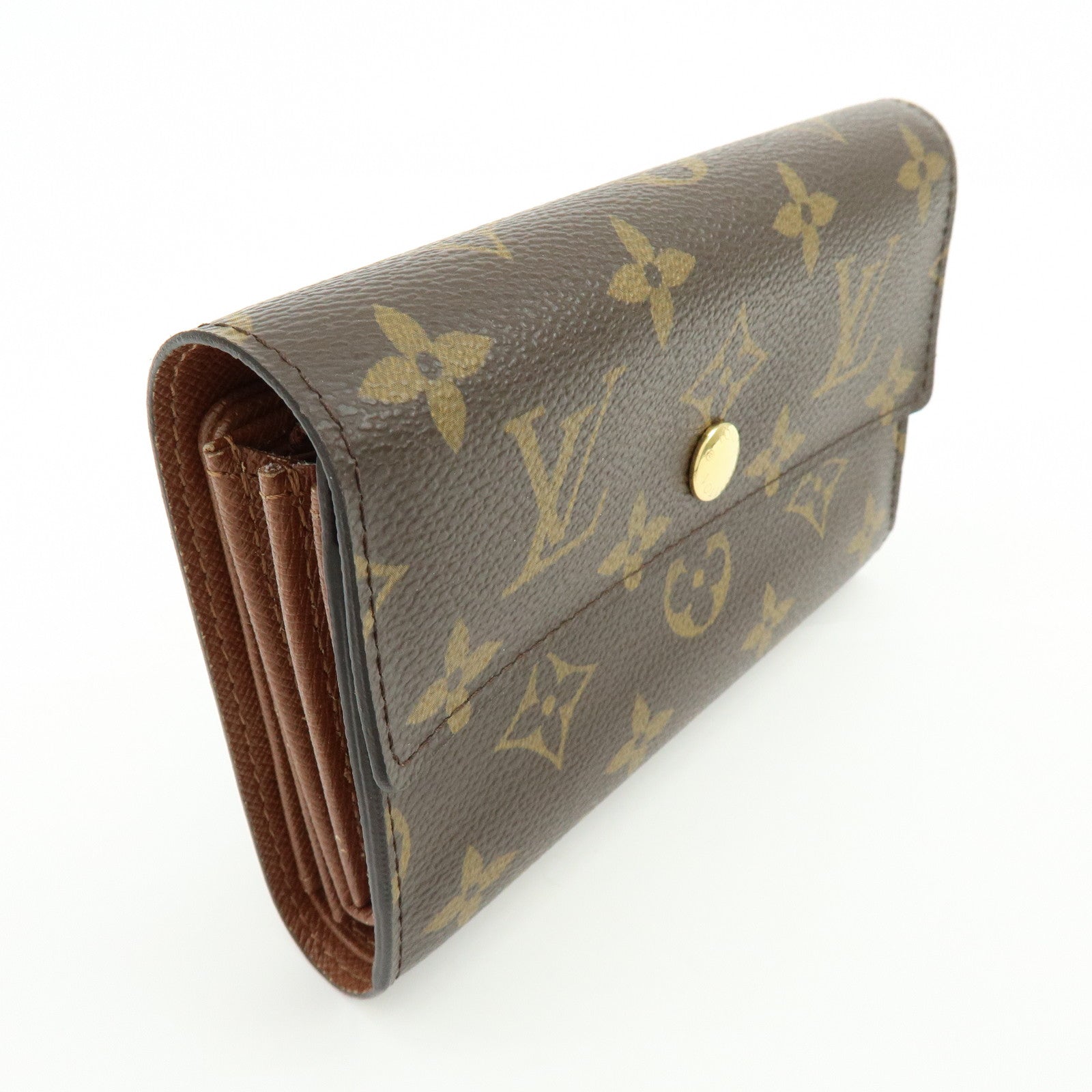 Louis Vuitton Monogram Portefeuille Alexandra Wallet Brown M60047