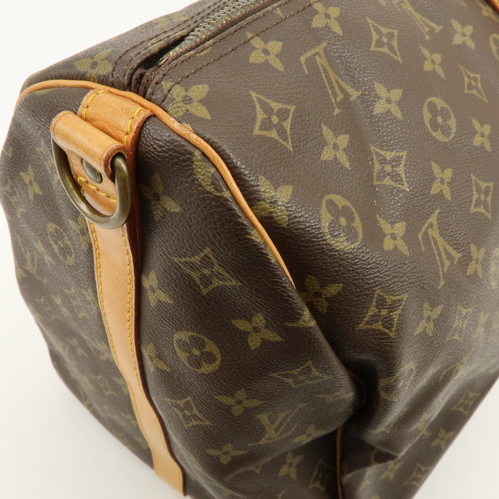 Louis Vuitton Monogram Keep All Bandouliere 60 Boston Bag M41412