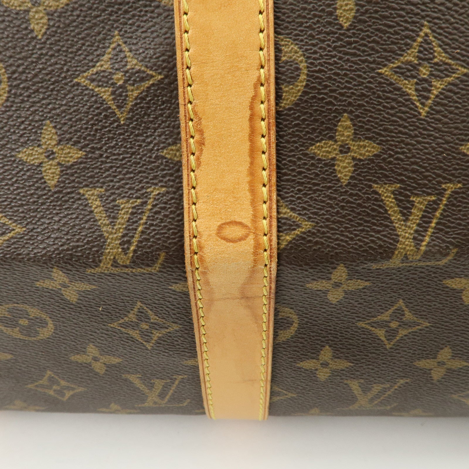 Louis Vuitton Monogram Keep All 50 Bag Boston Bag Brown M41426 Used