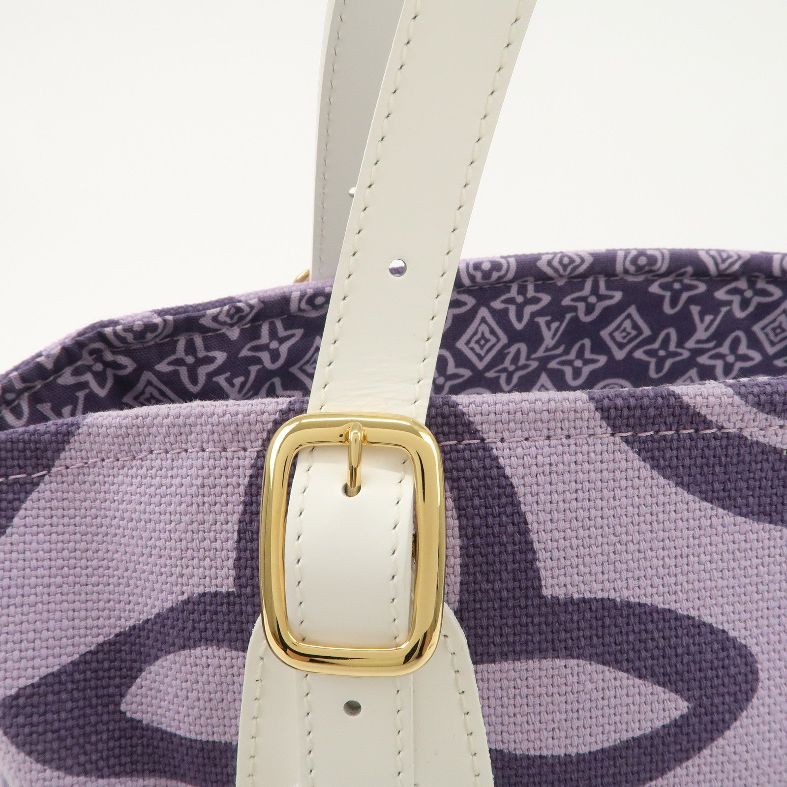 Louis Vuitton Cruise Line Canvas Tahitienne PM Tote Bag M95680