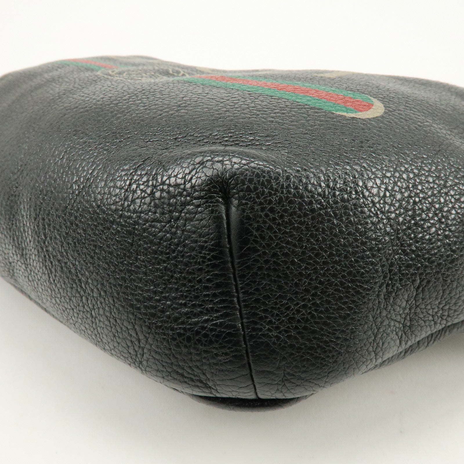 GUCCI Sherry Interlocking G Leather Canvas Waist Body Bag 530412